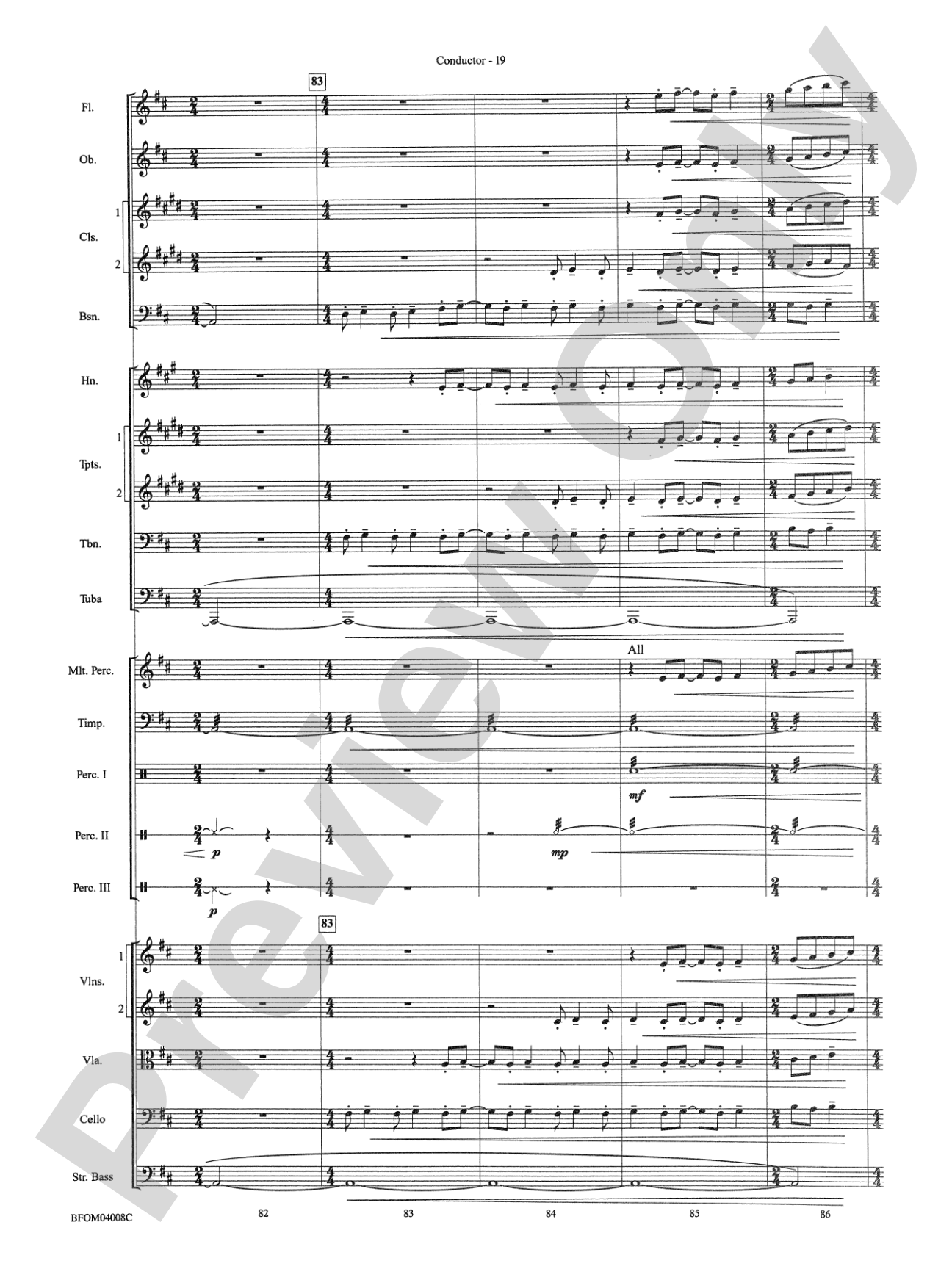 Bellingrath Gardens: Full Orchestra Conductor Score & Parts