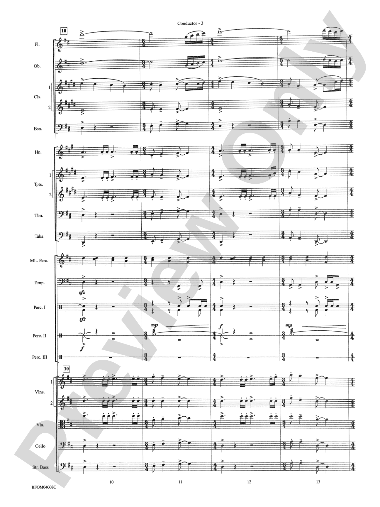 Bellingrath Gardens: Full Orchestra Conductor Score & Parts