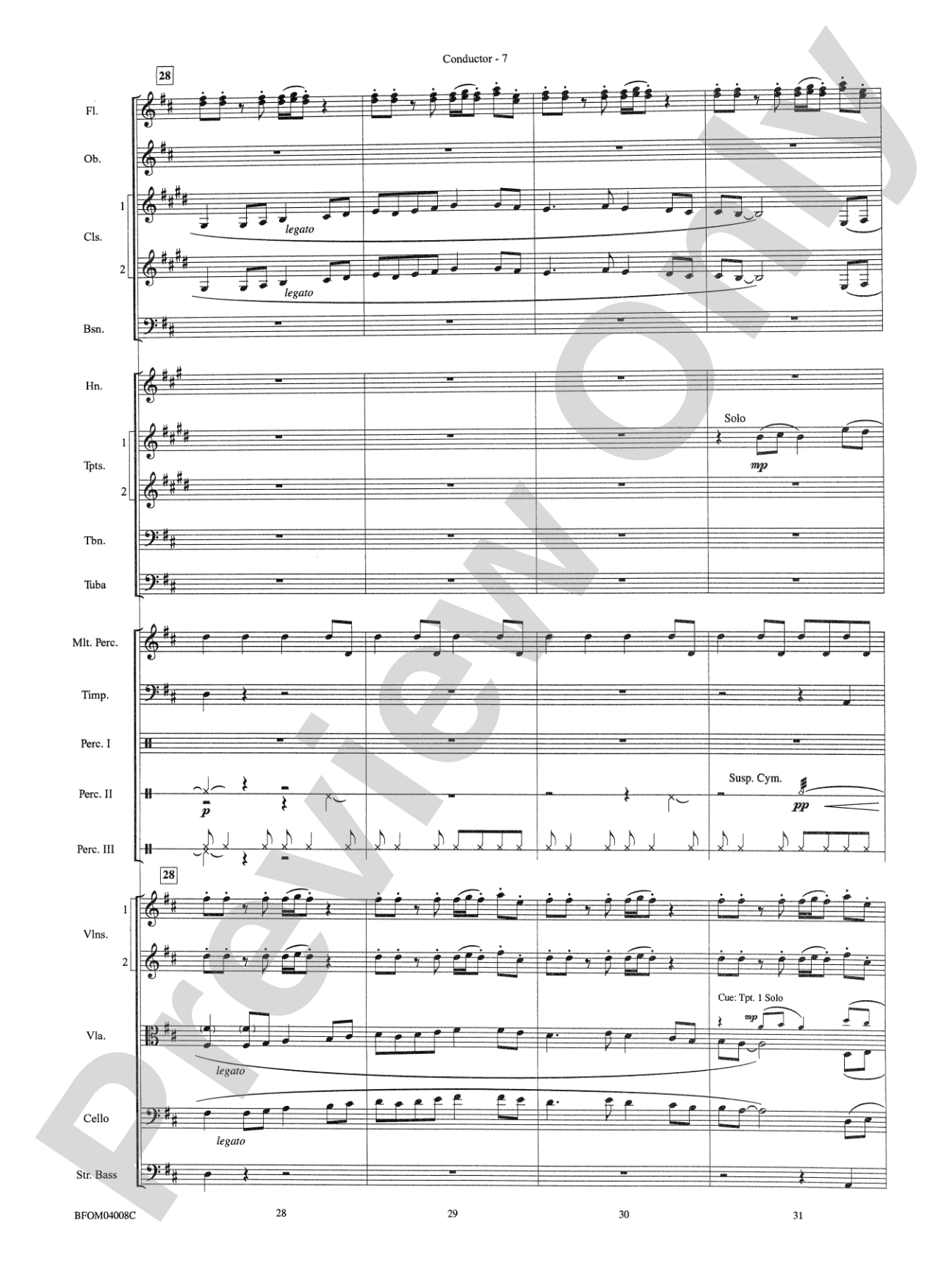 Bellingrath Gardens: Full Orchestra Conductor Score & Parts
