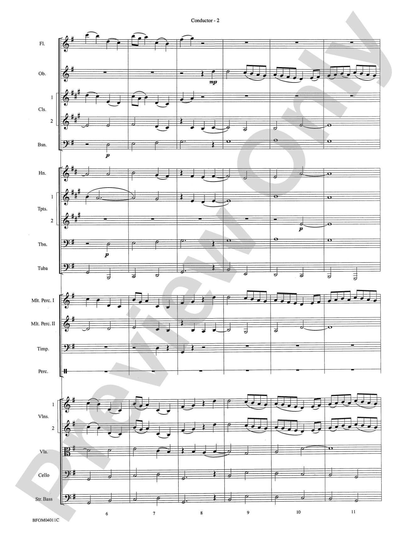 Sleepers Wake (More of the Best of Bach): Full Orchestra Conductor Score & Parts
