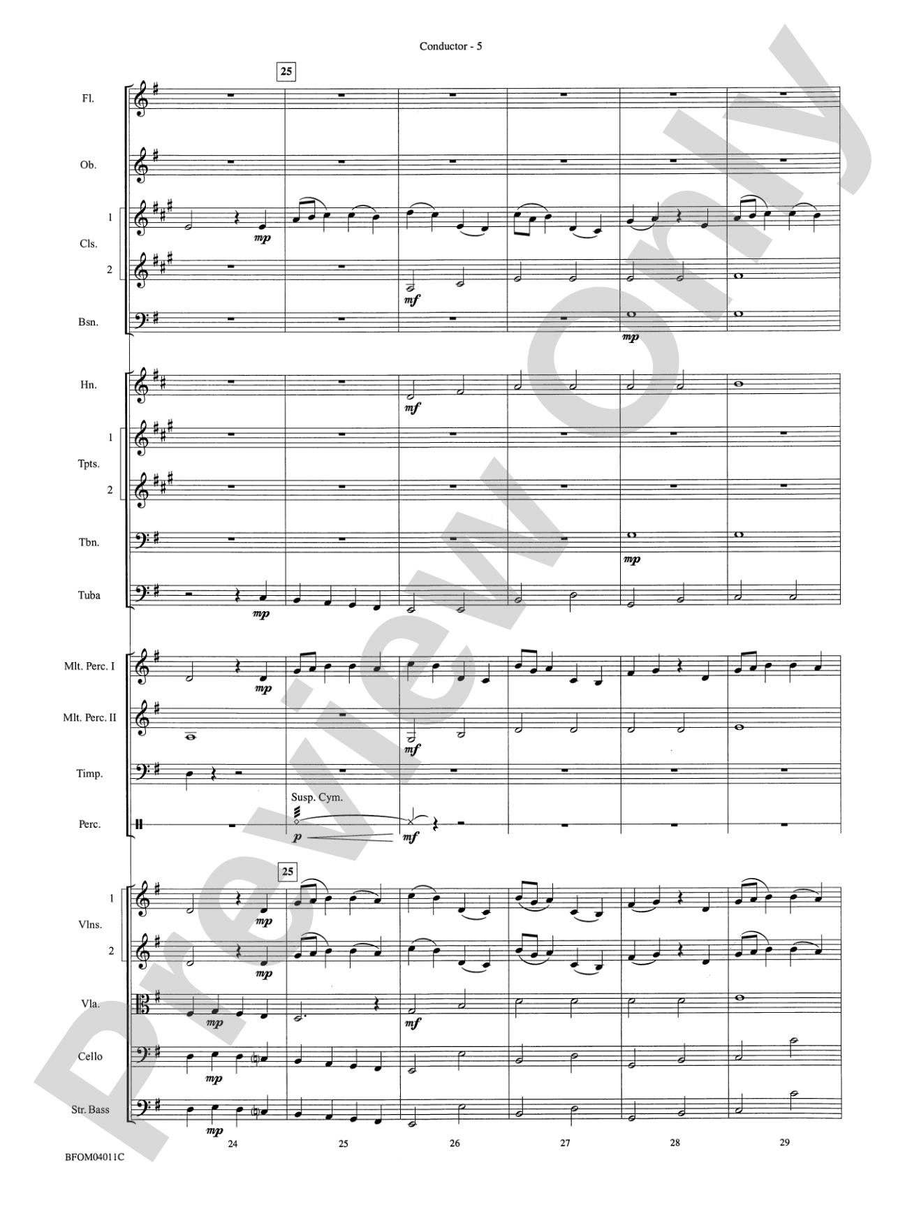 Sleepers Wake (More of the Best of Bach): Full Orchestra Conductor Score & Parts