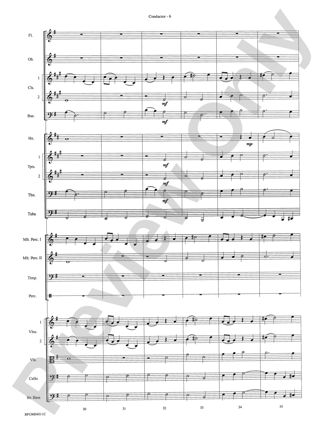 Sleepers Wake (More of the Best of Bach): Full Orchestra Conductor Score & Parts