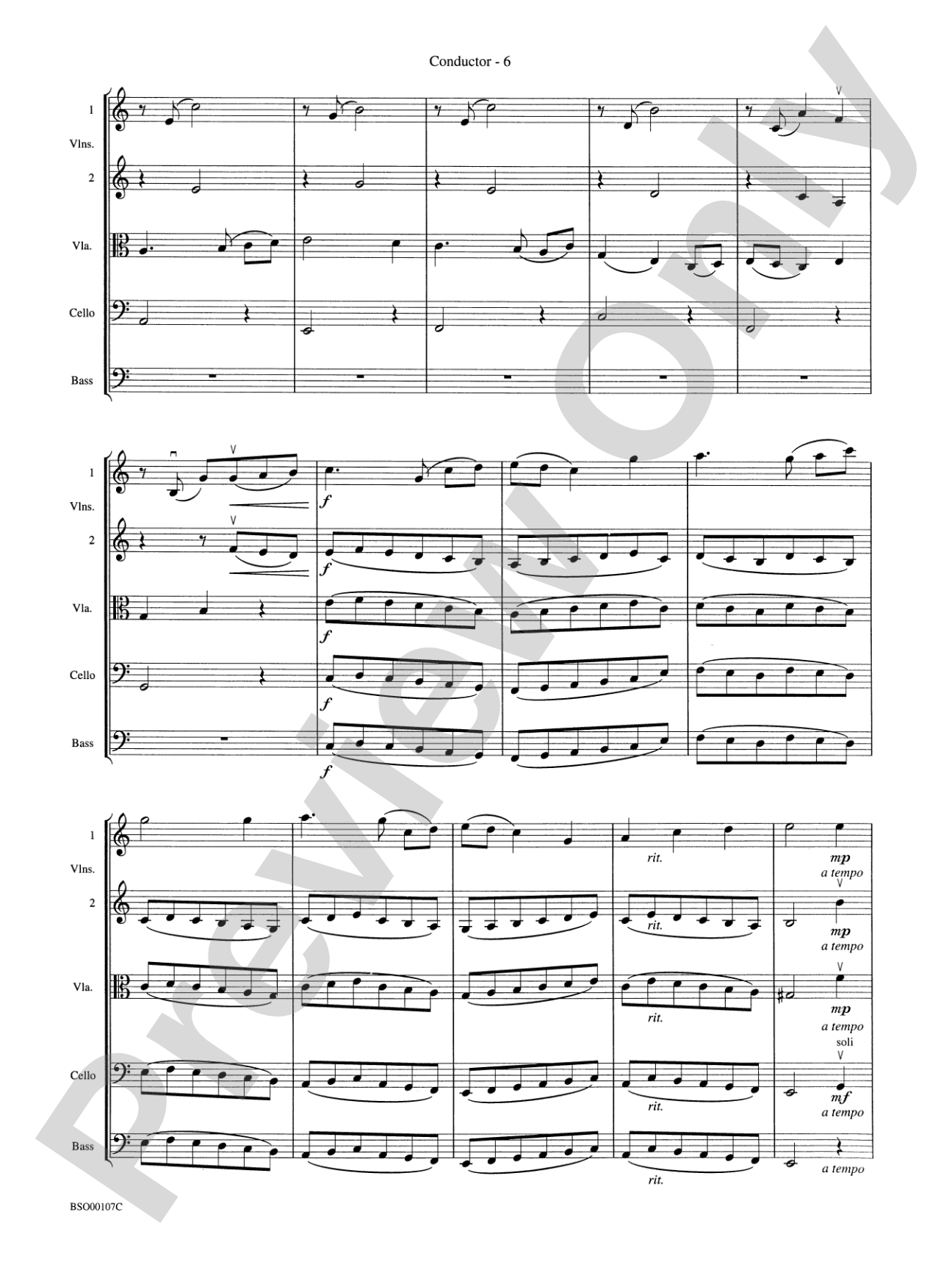 Londonderry Suite: String Orchestra Conductor Score & Parts