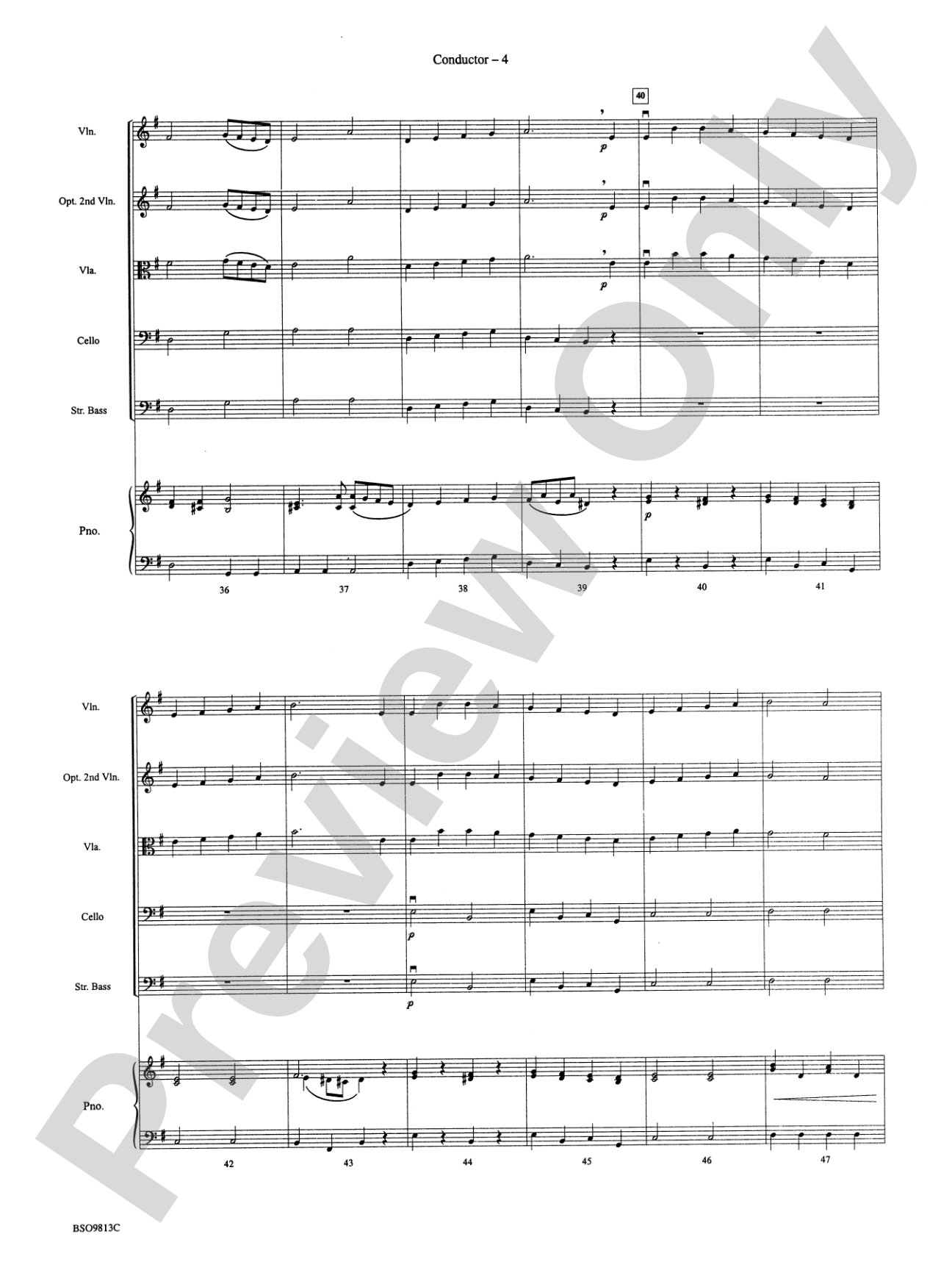 Christmas Bits & Pieces: String Orchestra Conductor Score & Parts