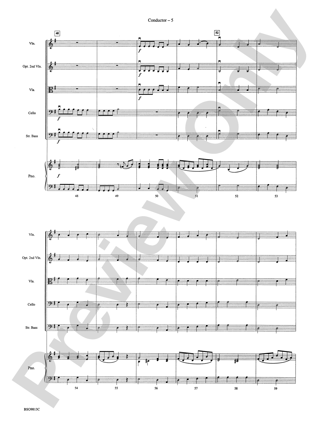 Christmas Bits & Pieces: String Orchestra Conductor Score & Parts