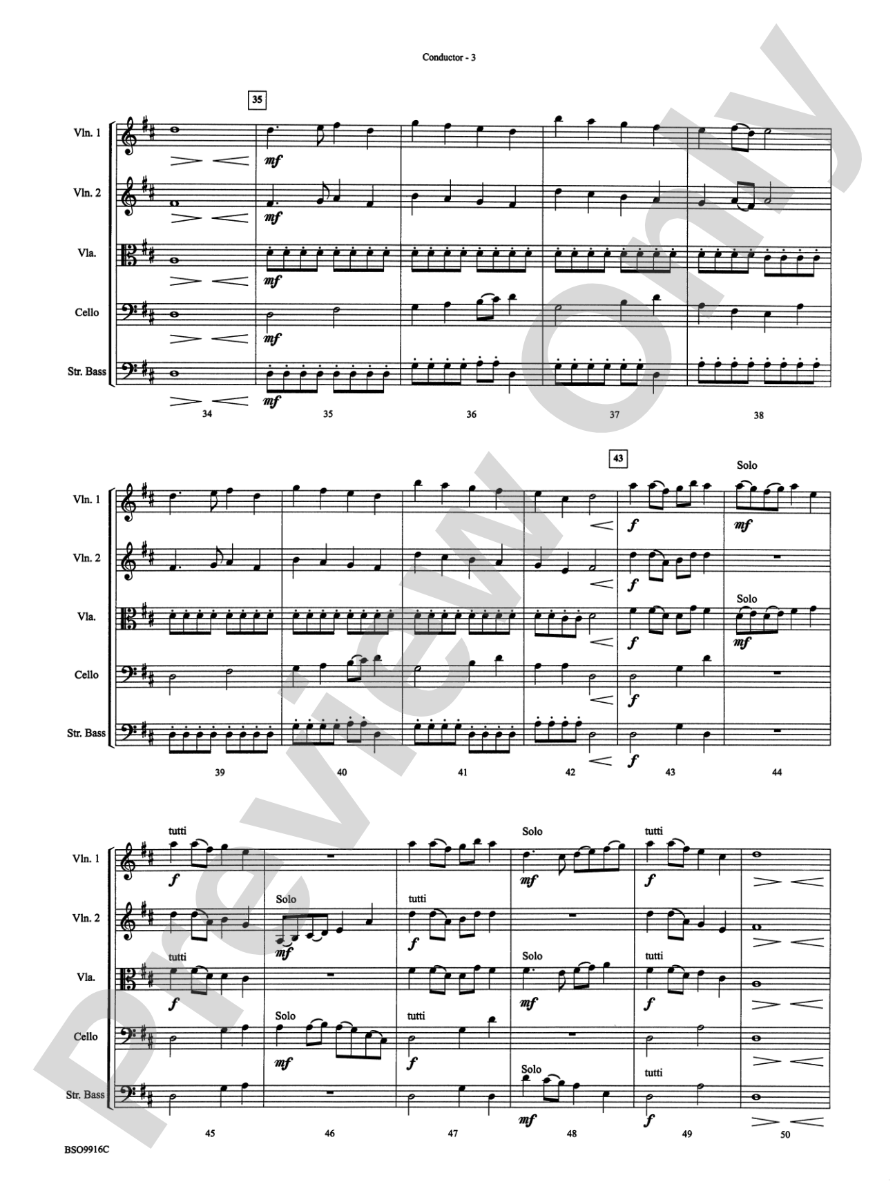 Evening Alleluias: String Orchestra Conductor Score & Parts