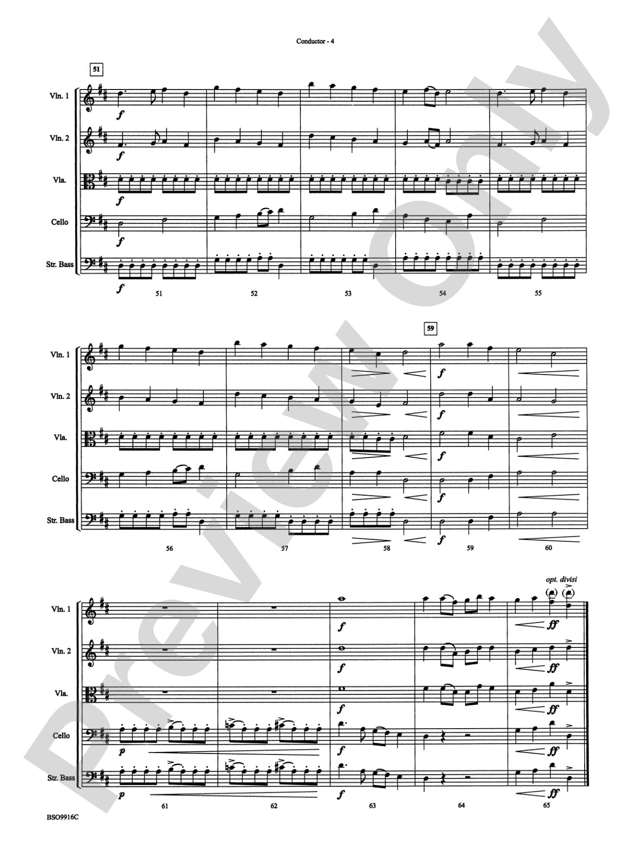 Evening Alleluias: String Orchestra Conductor Score & Parts