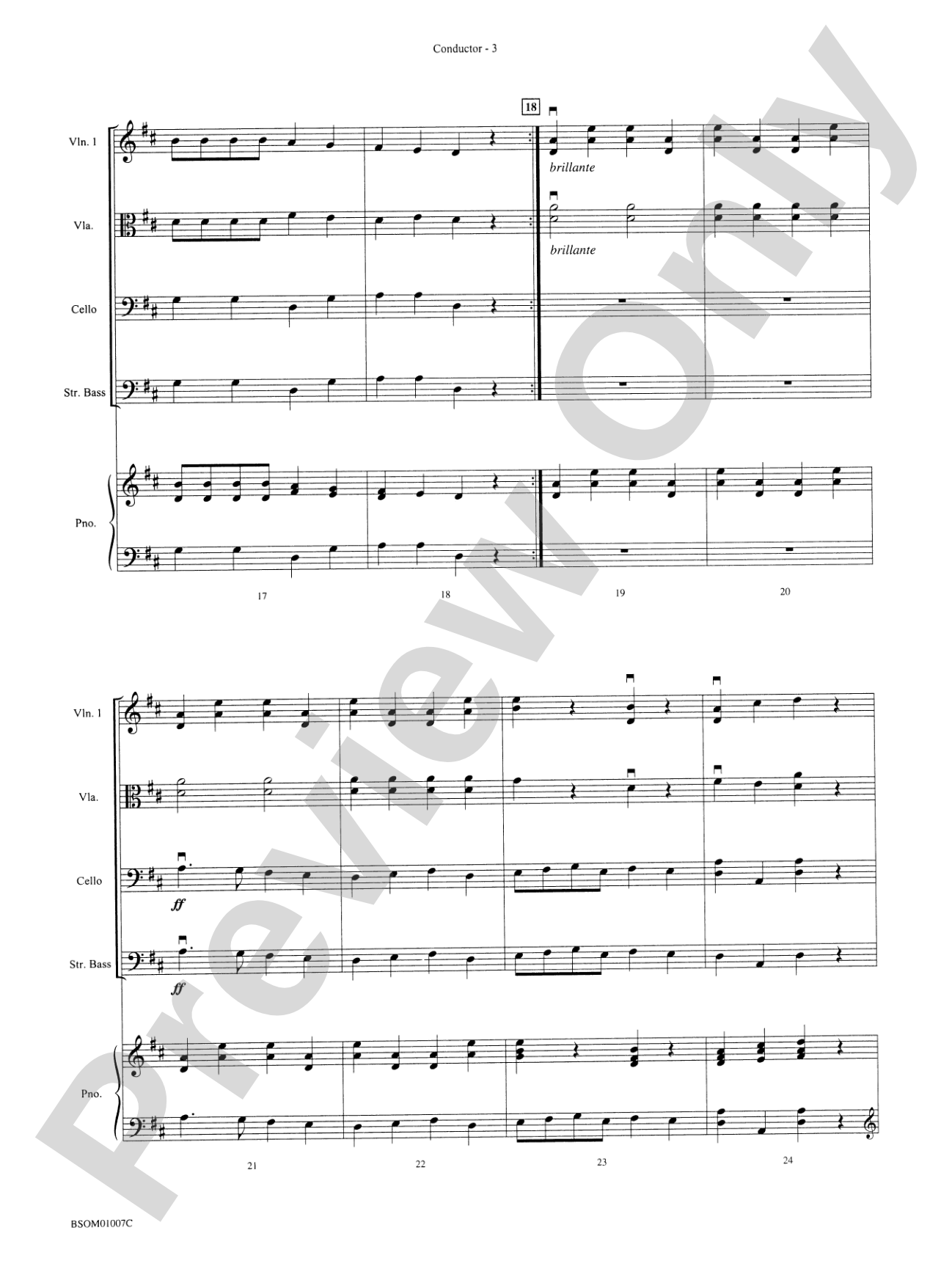 Deck the Halls: String Orchestra Conductor Score & Parts