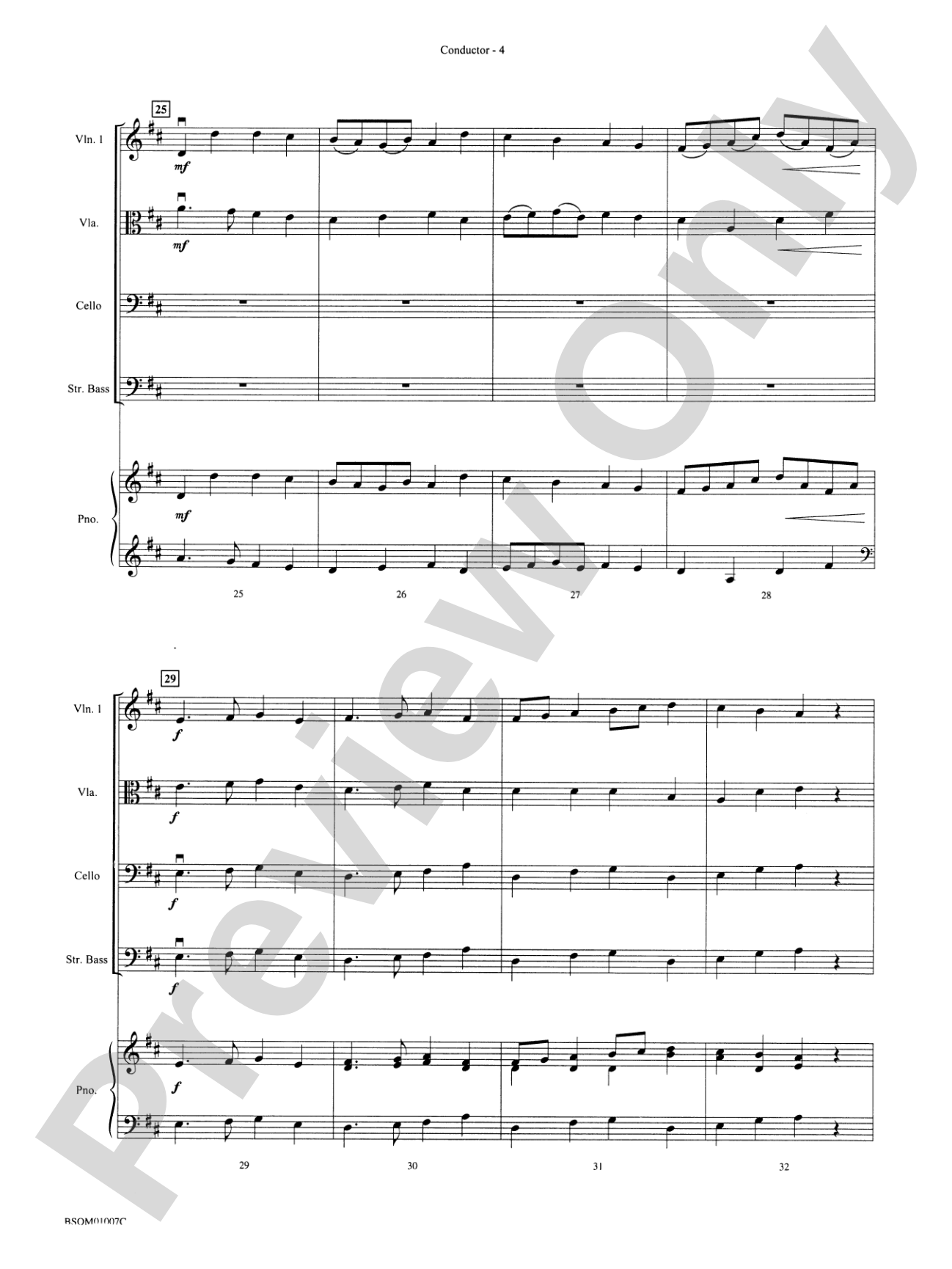 Deck the Halls: String Orchestra Conductor Score & Parts