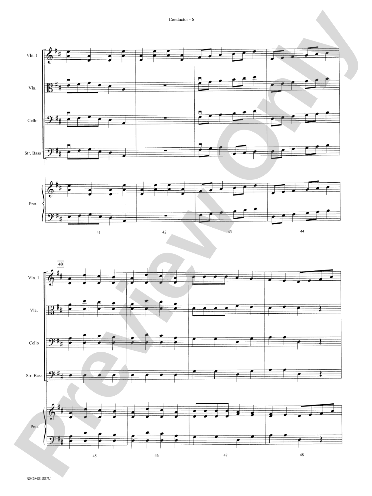 Deck the Halls: String Orchestra Conductor Score & Parts