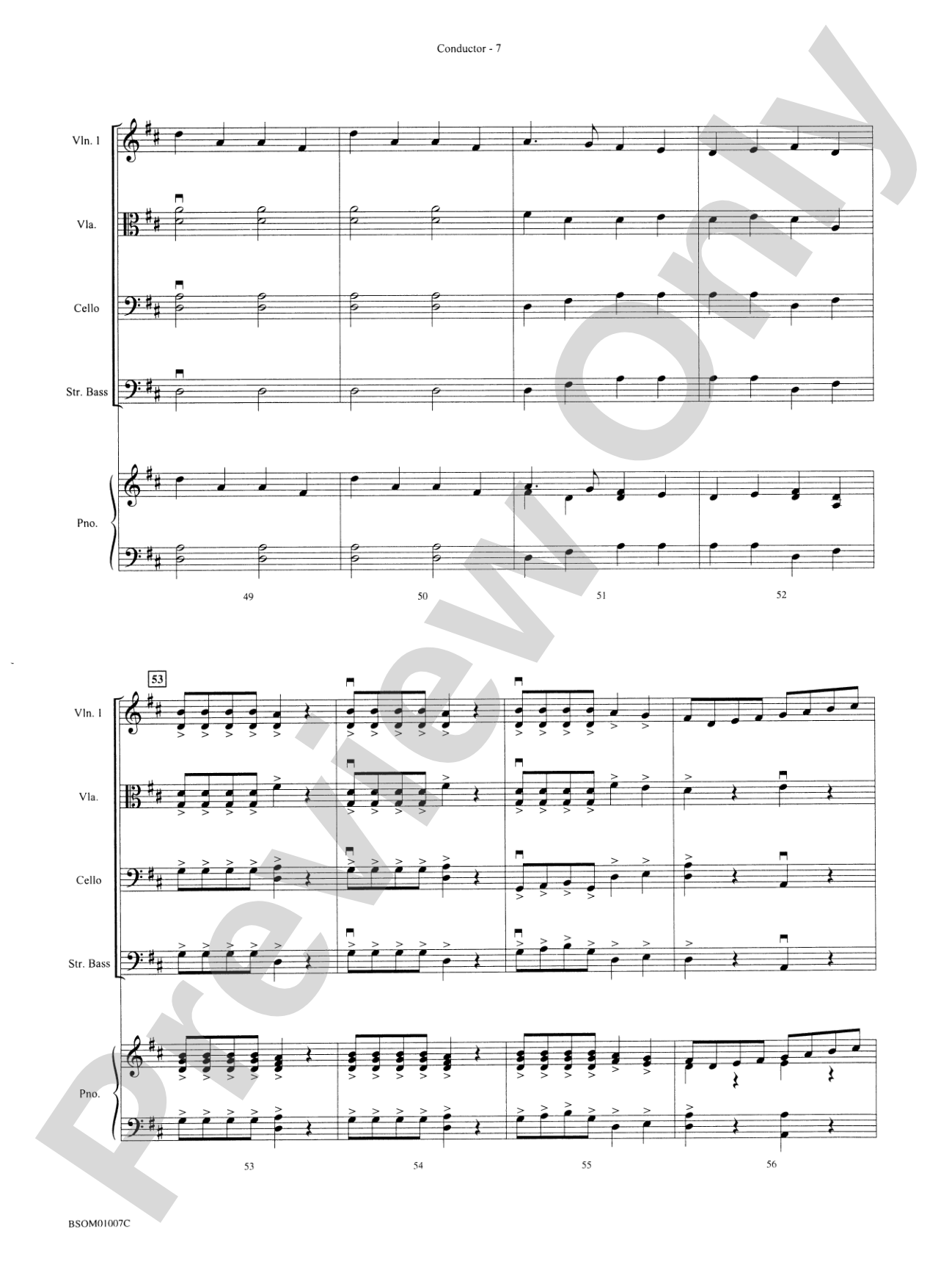 Deck the Halls: String Orchestra Conductor Score & Parts