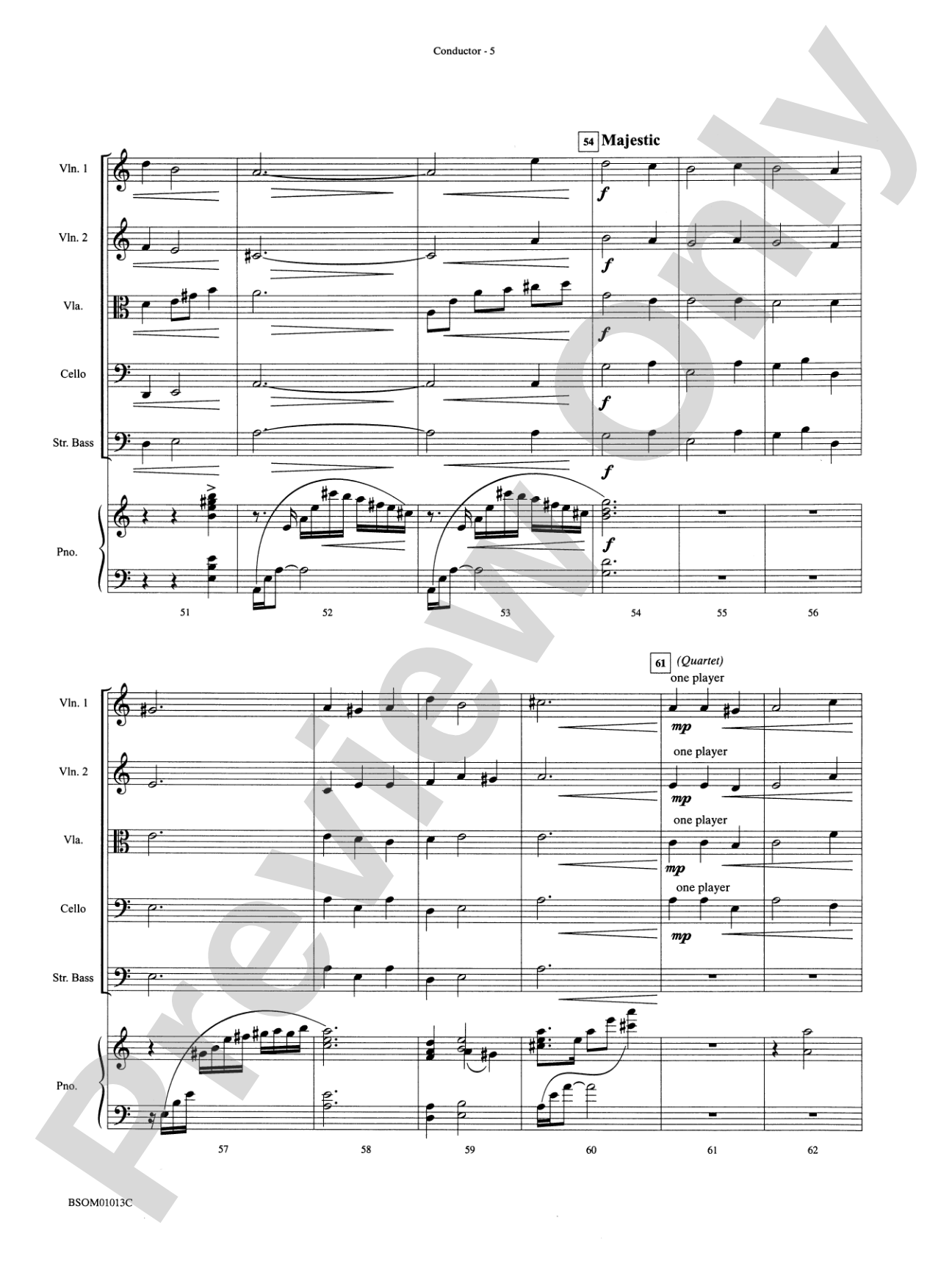 The Children's Carols: String Orchestra Conductor Score & Parts
