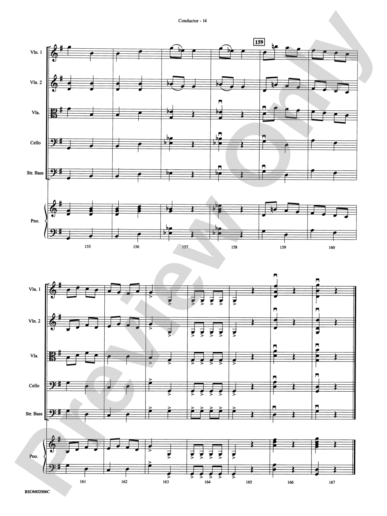 Russian Sleigh Ride: String Orchestra Conductor Score & Parts