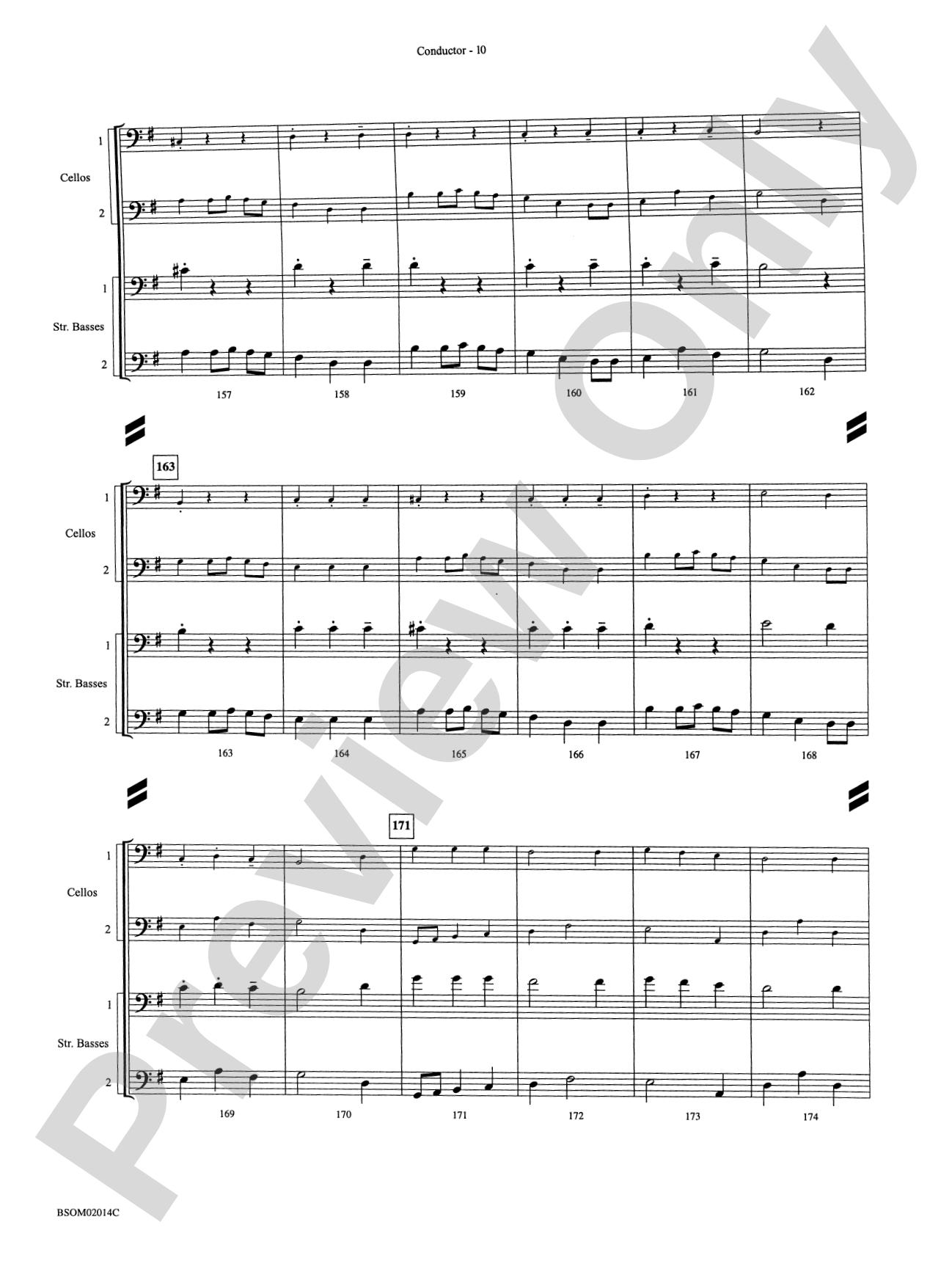 Christmas in the Round (A Holiday Prism for String Orchestra): String Orchestra Conductor Score & Parts