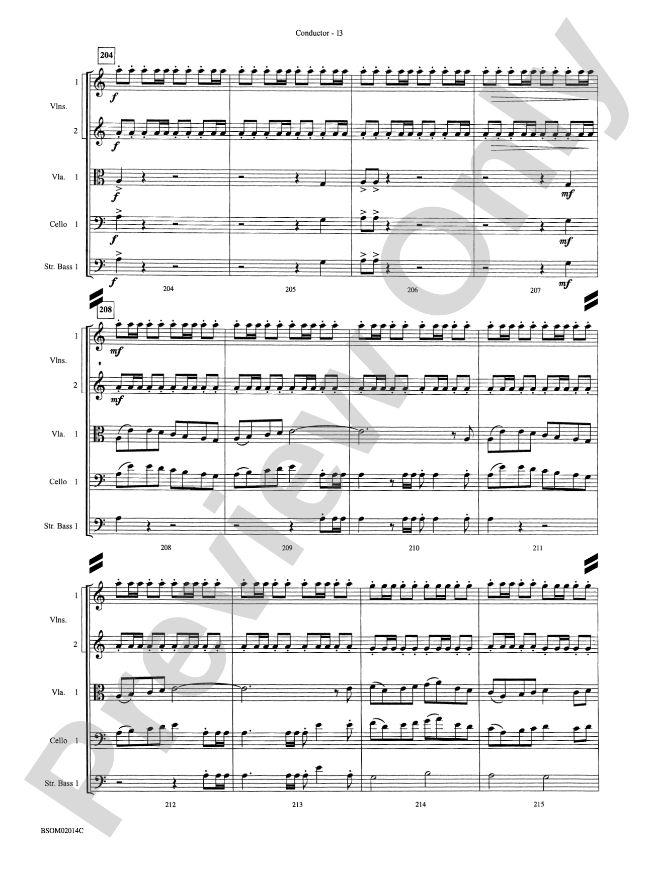 Christmas in the Round (A Holiday Prism for String Orchestra): String Orchestra Conductor Score & Parts