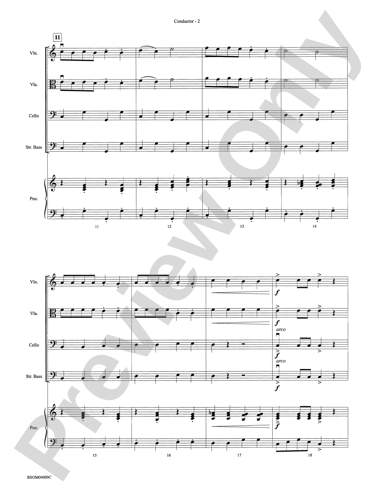 Dance of the Reed Flutes (from The Nutcracker): Score