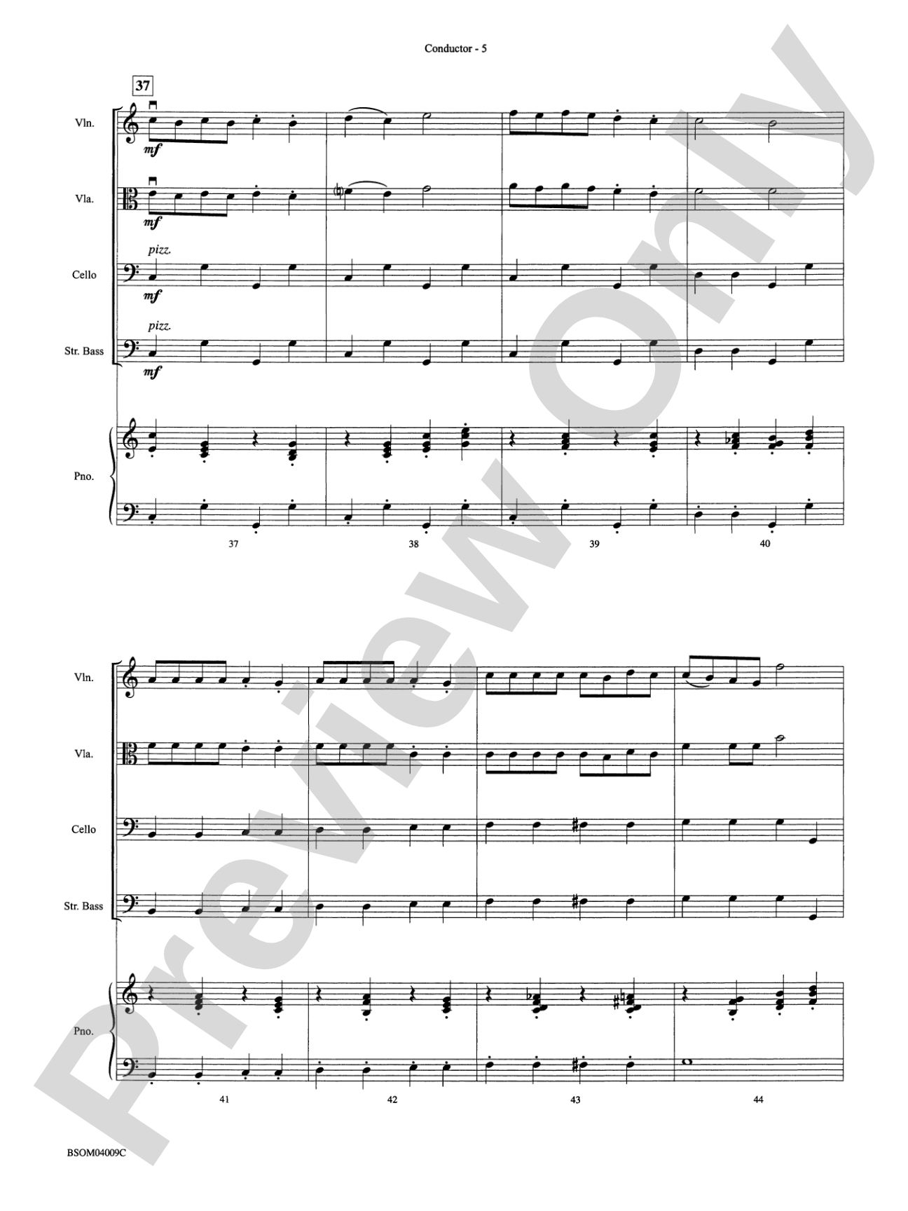 Dance of the Reed Flutes (from The Nutcracker): Score