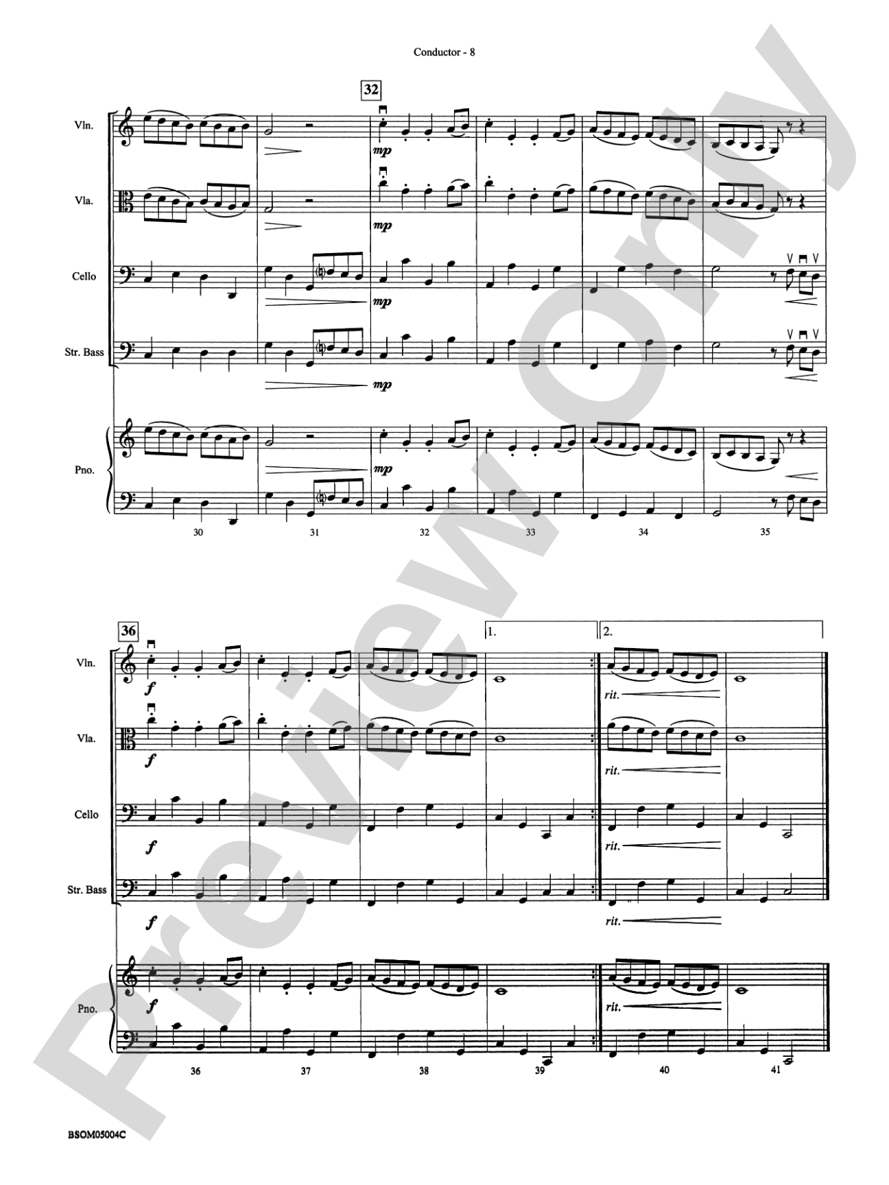 Belwin Beginning String Orchestra Kit #1: String Orchestra Conductor Score & Parts