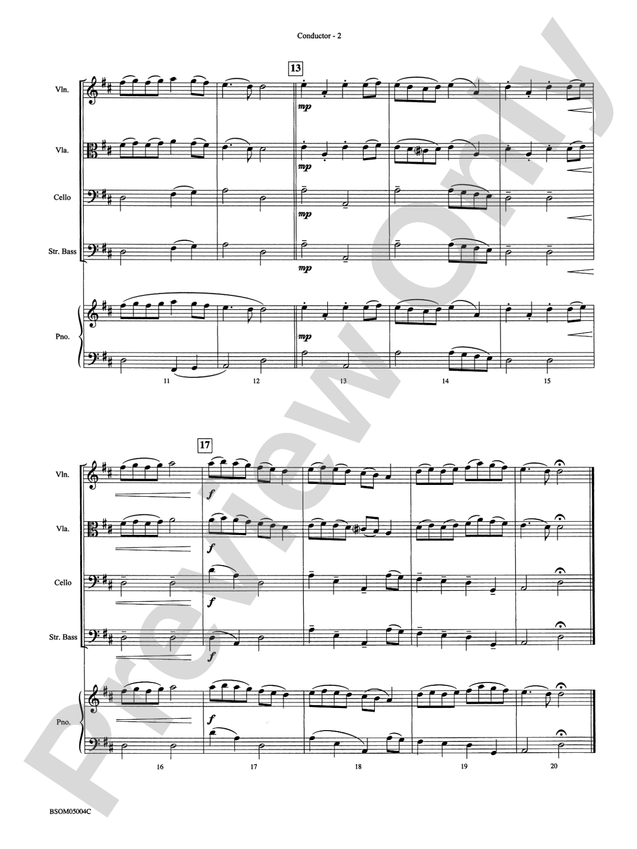 Belwin Beginning String Orchestra Kit #1: String Orchestra Conductor Score & Parts