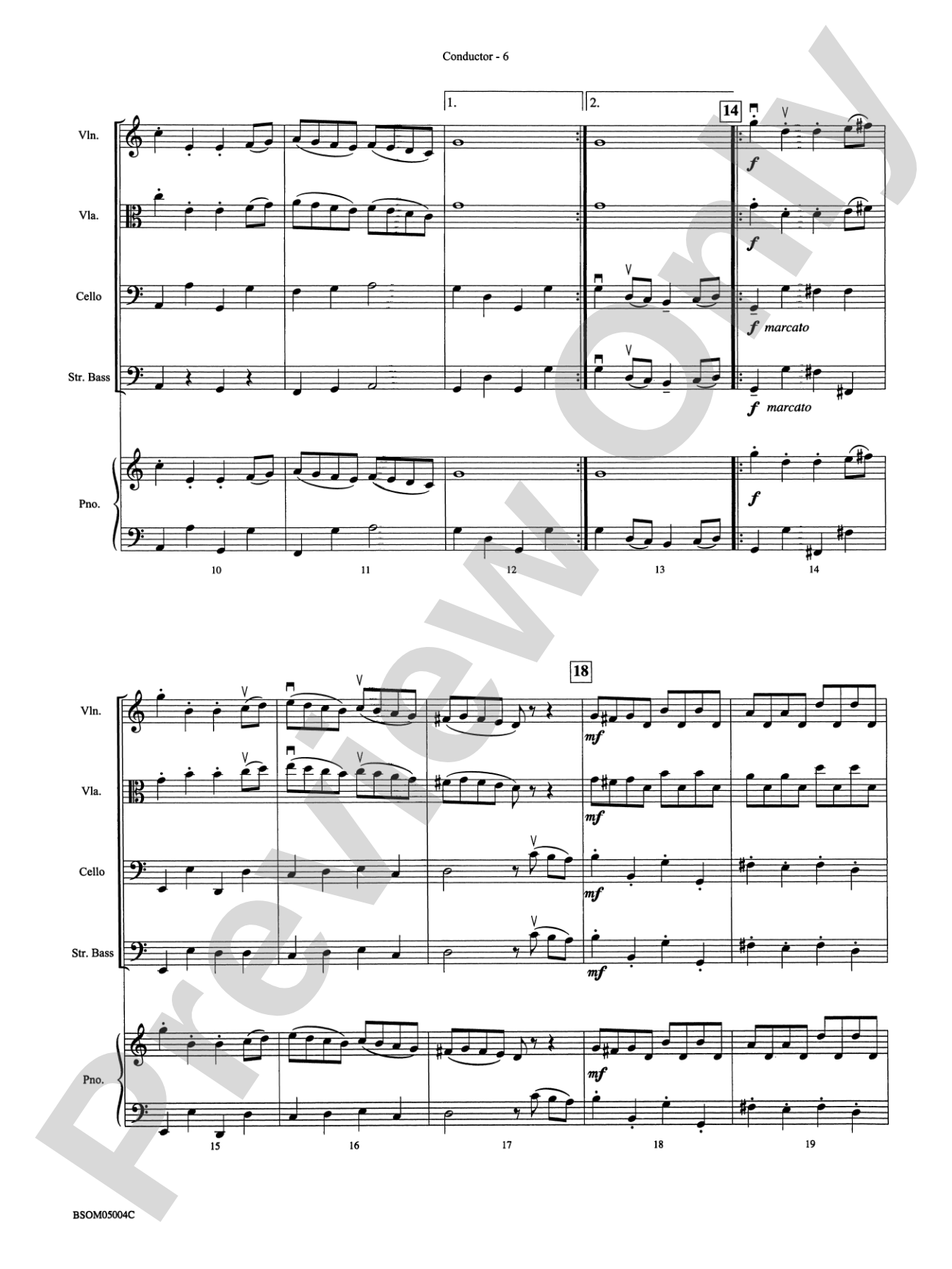 Belwin Beginning String Orchestra Kit #1: String Orchestra Conductor Score & Parts
