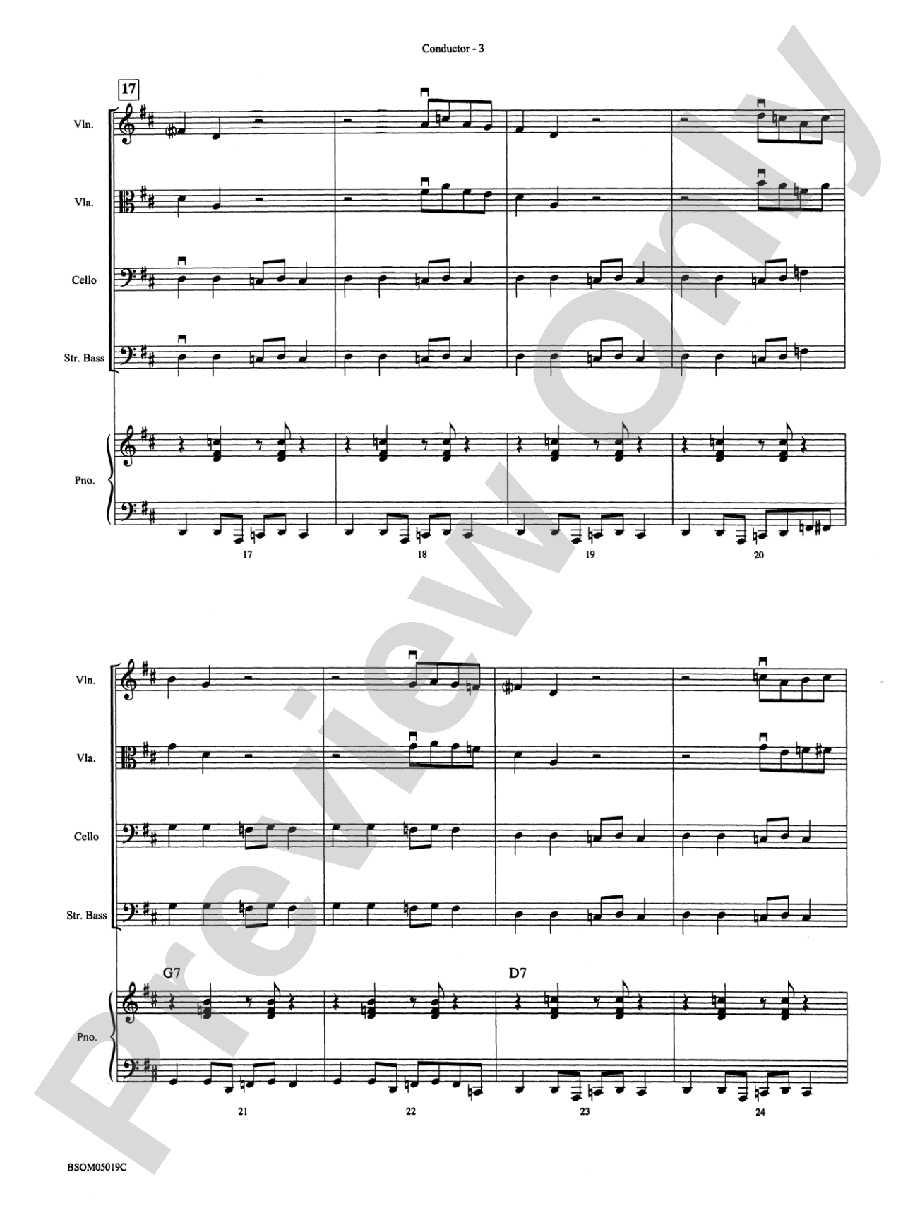 Rockin' Strings: String Orchestra Conductor Score & Parts