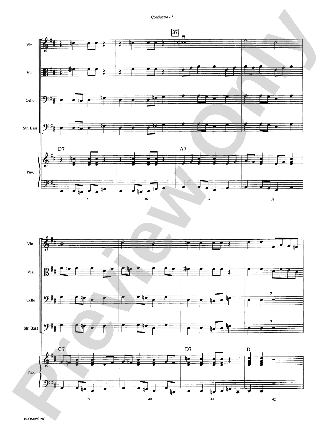 Rockin' Strings: String Orchestra Conductor Score & Parts