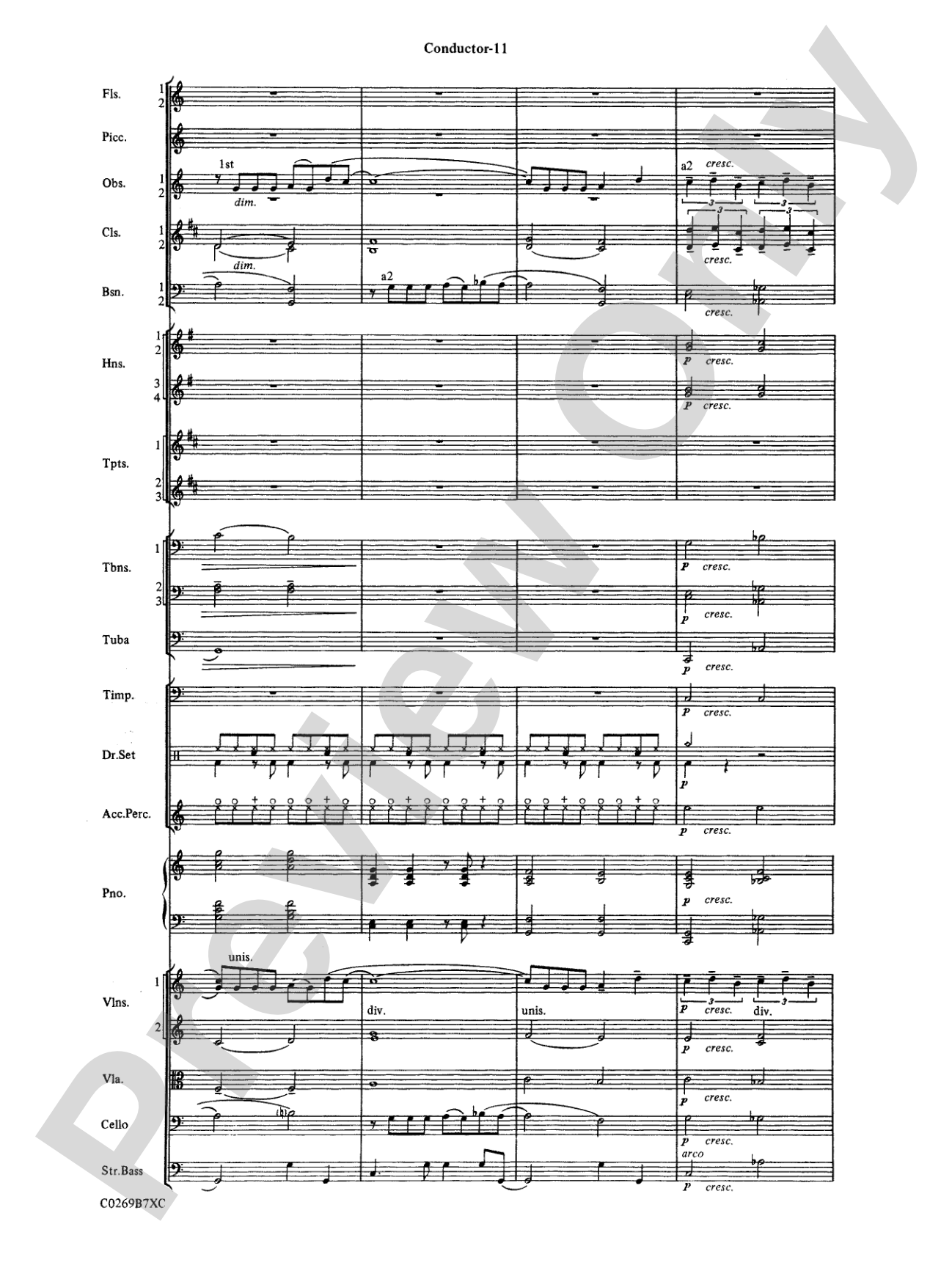 Leroy Anderson Favorites: Full Orchestra Conductor Score & Parts