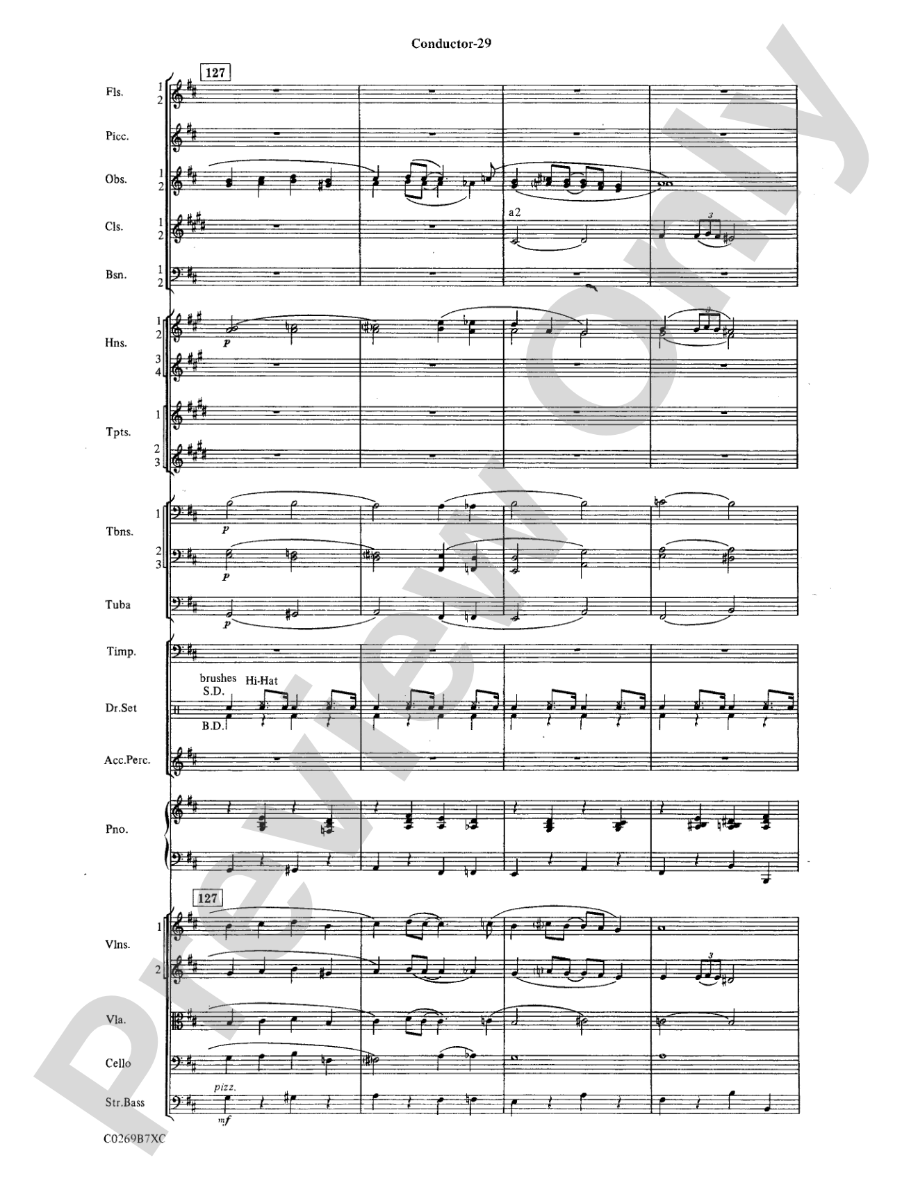 Leroy Anderson Favorites: Full Orchestra Conductor Score & Parts