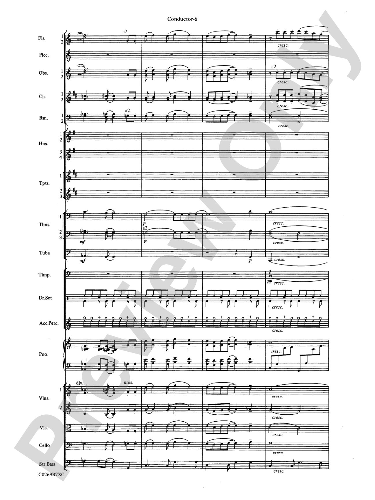 Leroy Anderson Favorites: Full Orchestra Conductor Score & Parts