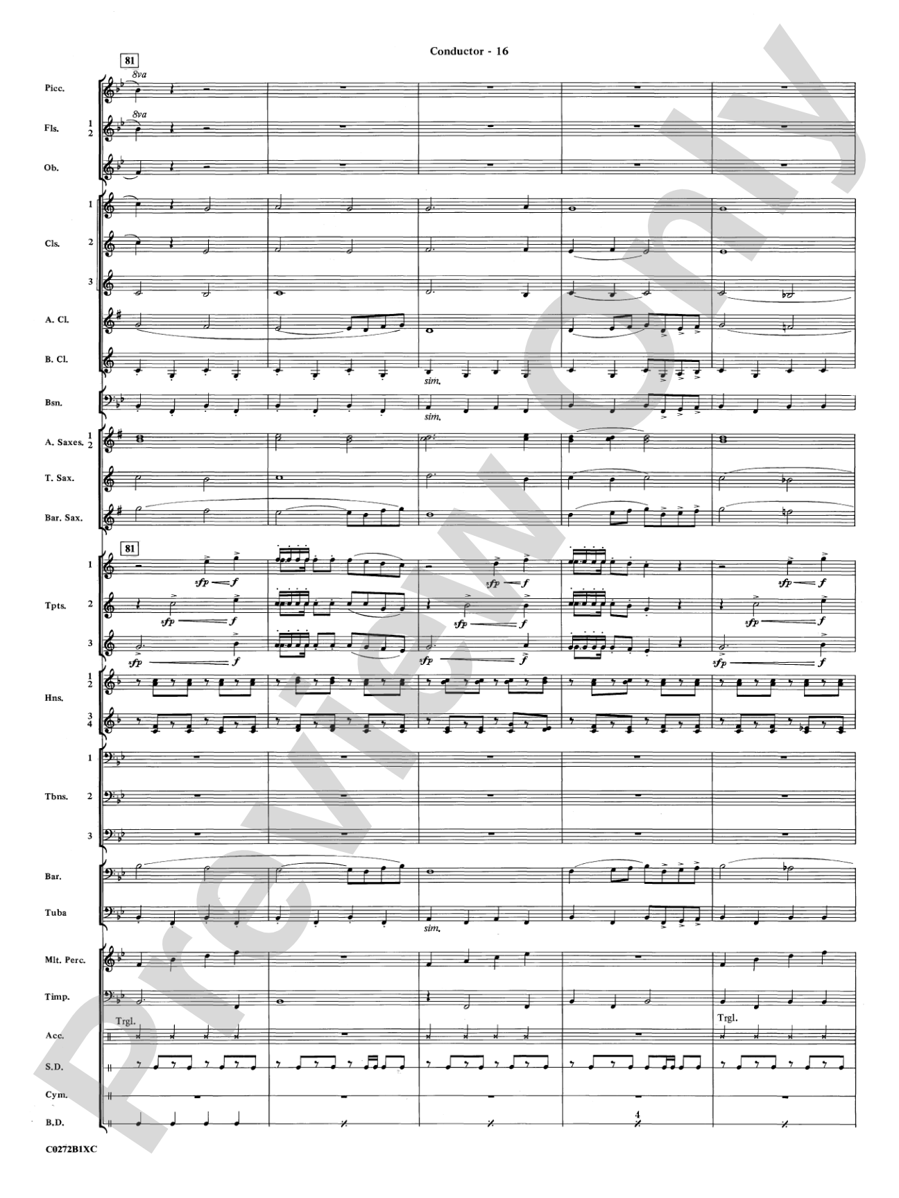 Leroy Anderson -- A Legacy in Sound: Concert Band Conductor Score & Parts