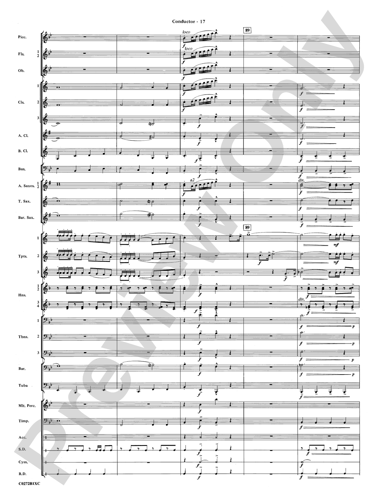 Leroy Anderson -- A Legacy in Sound: Concert Band Conductor Score & Parts