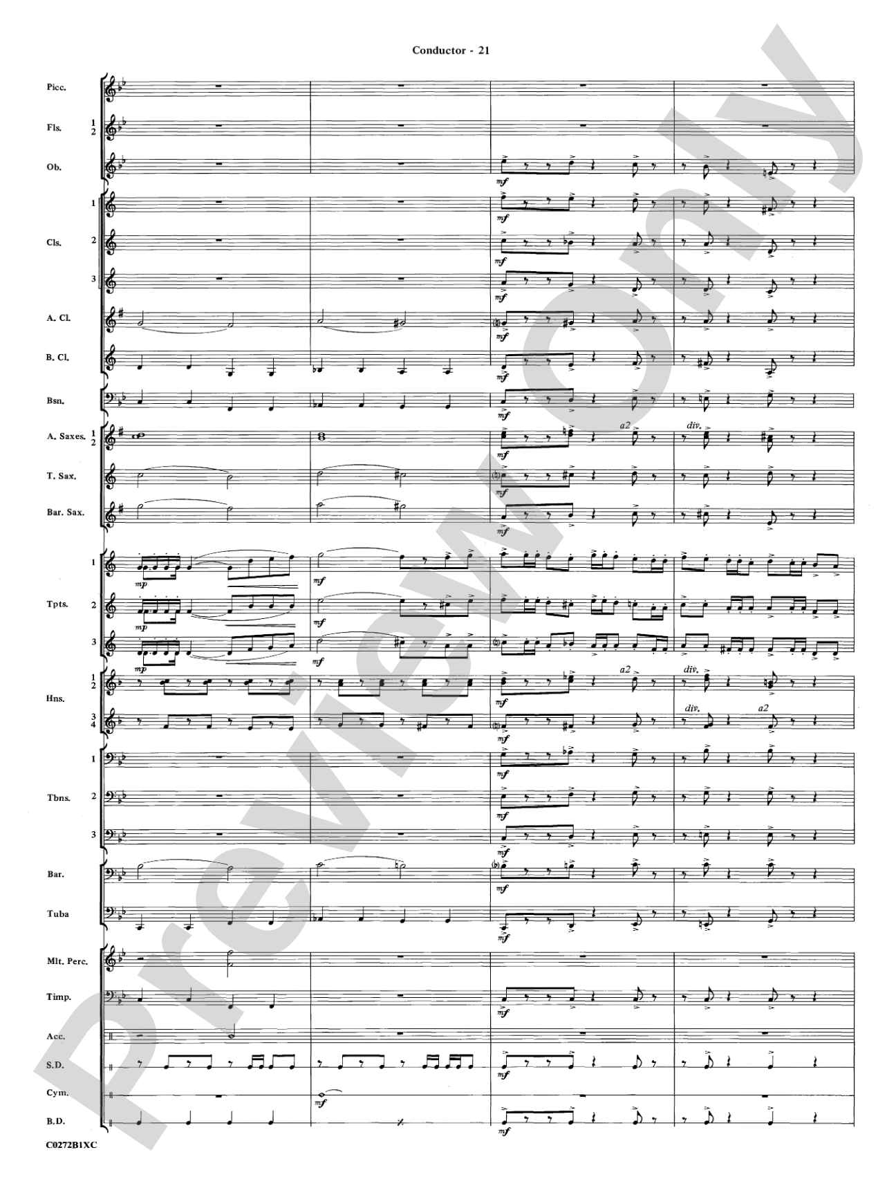 Leroy Anderson -- A Legacy in Sound: Concert Band Conductor Score & Parts