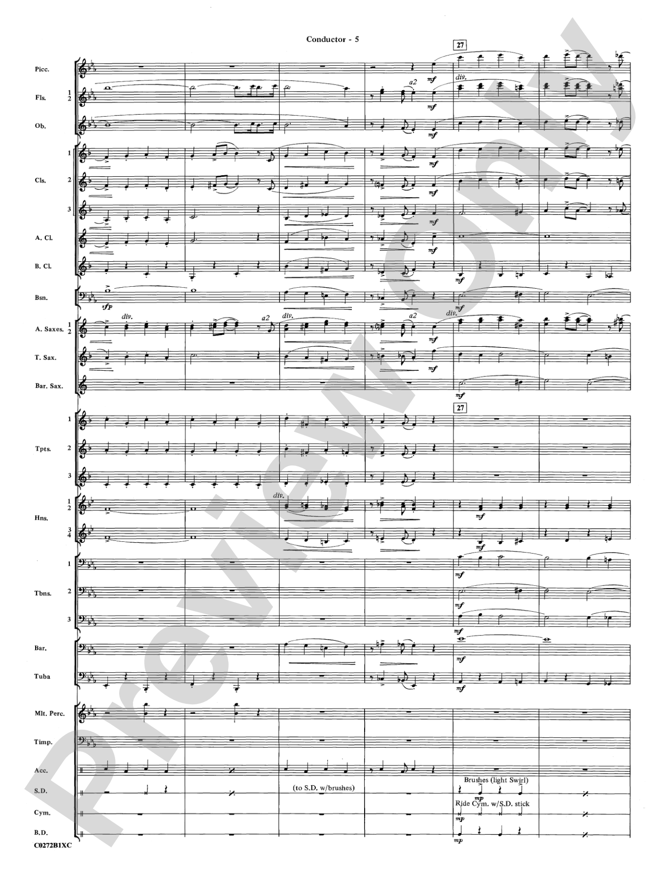 Leroy Anderson -- A Legacy in Sound: Concert Band Conductor Score & Parts