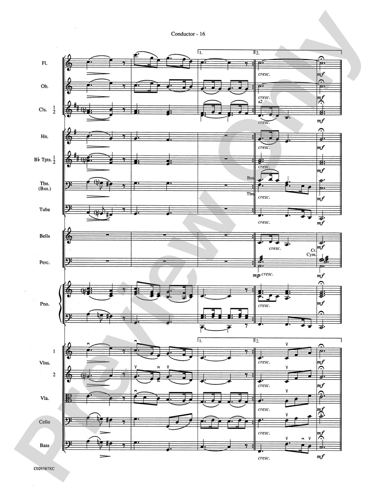 Christmas Sing-a-Long: Full Orchestra Conductor Score & Parts