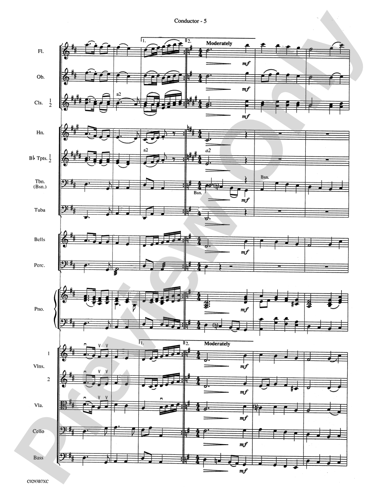 Christmas Sing-a-Long: Full Orchestra Conductor Score & Parts