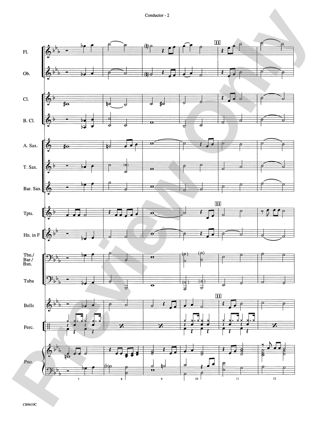 What a Wonderful World: Concert Band Conductor Score & Parts