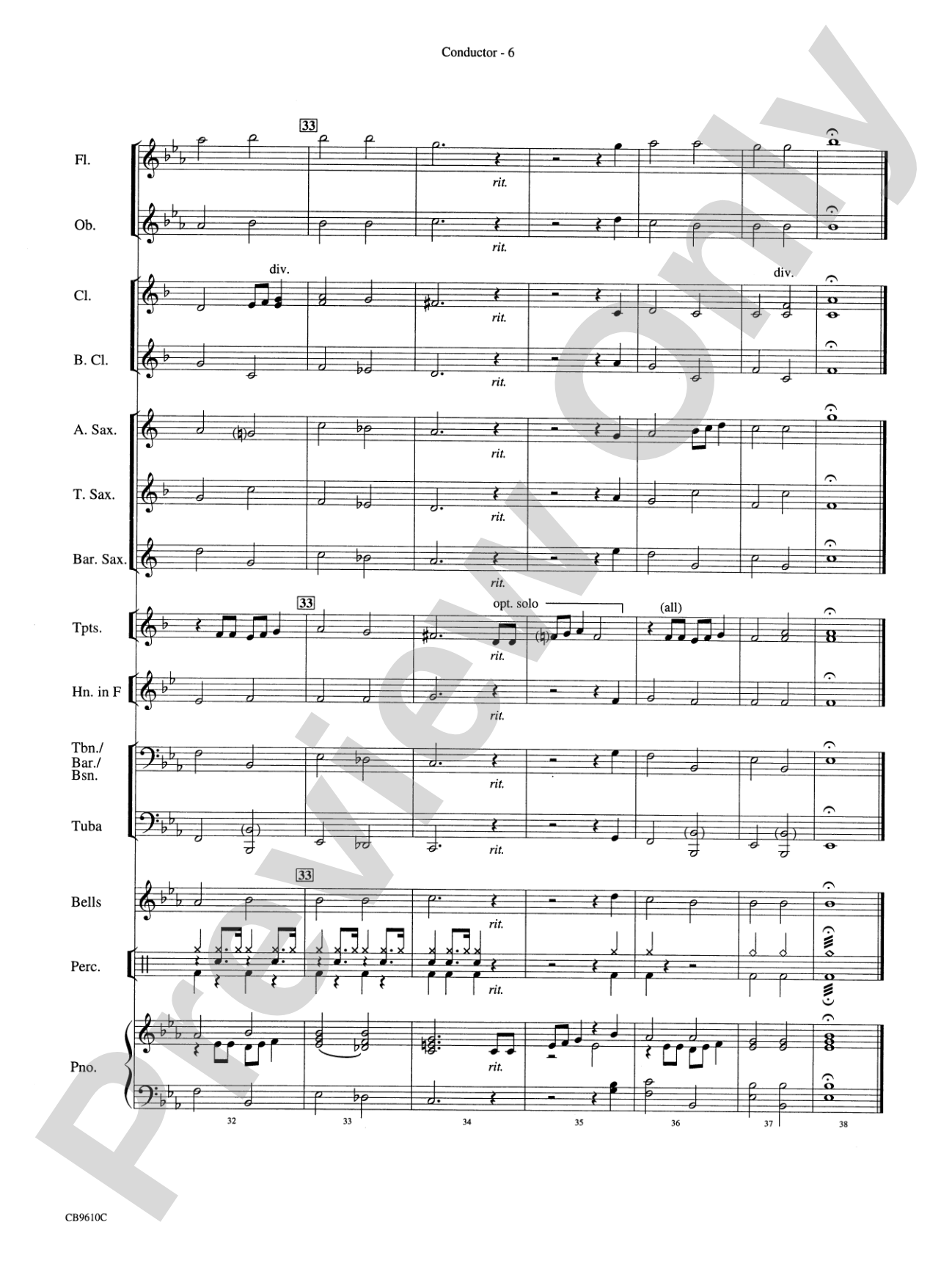What a Wonderful World: Concert Band Conductor Score & Parts
