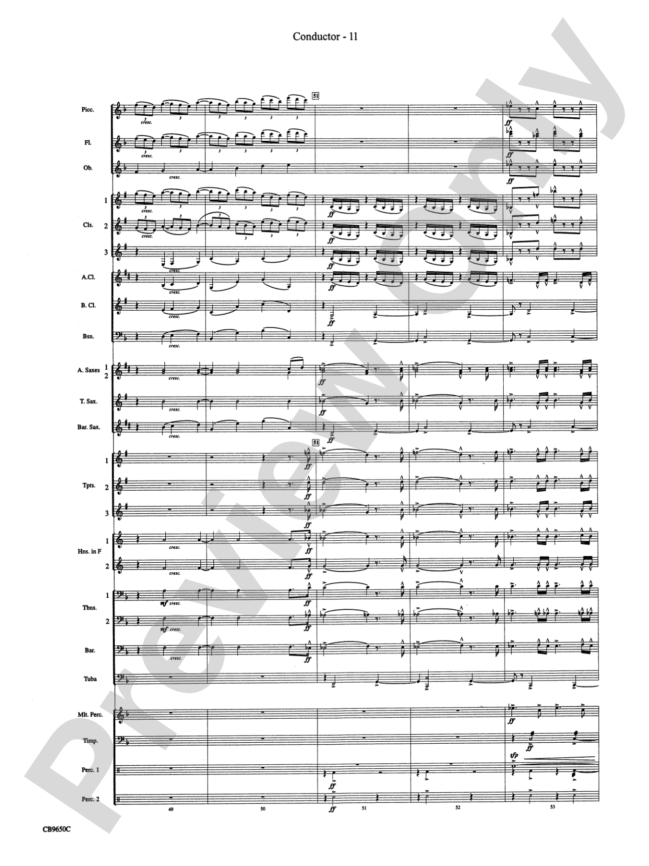 Star Wars® Main Theme: Concert Band Conductor Score & Parts