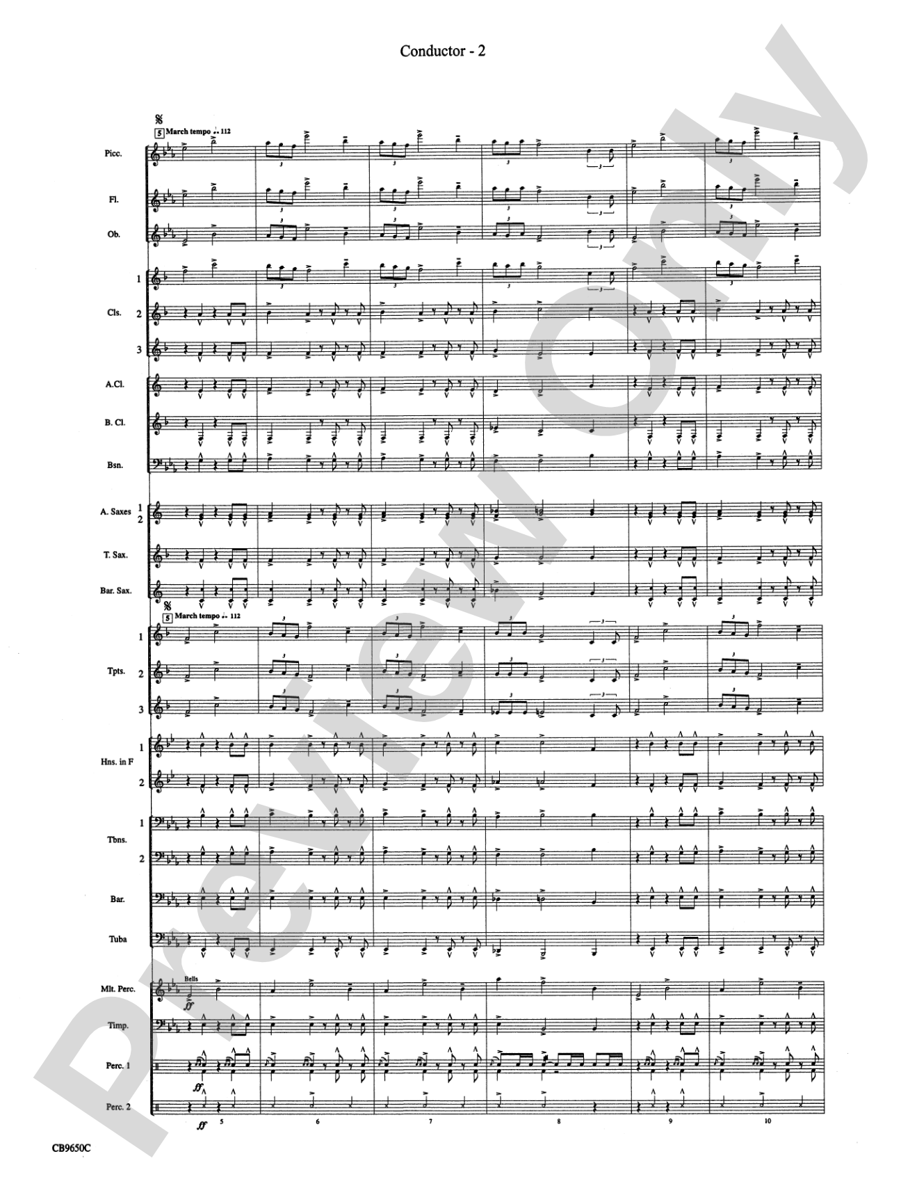 Star Wars® Main Theme: Concert Band Conductor Score & Parts
