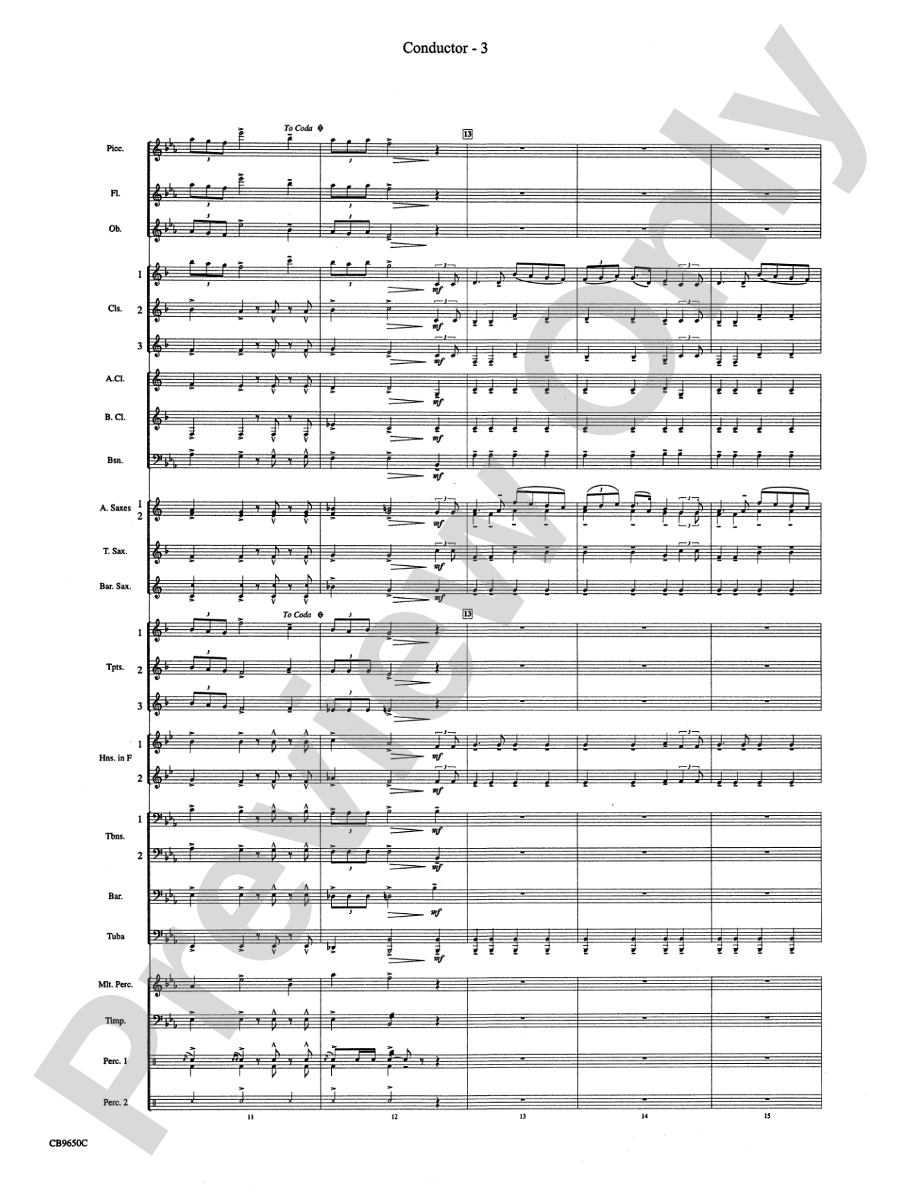 Star Wars® Main Theme: Concert Band Conductor Score & Parts