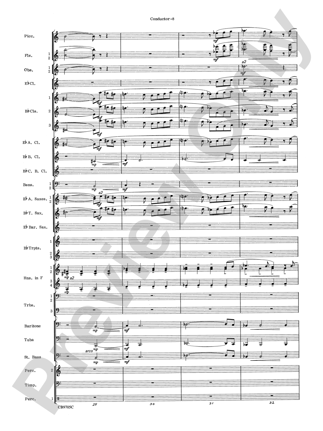 The Empire Strikes Back (Finale): Concert Band Conductor Score & Parts