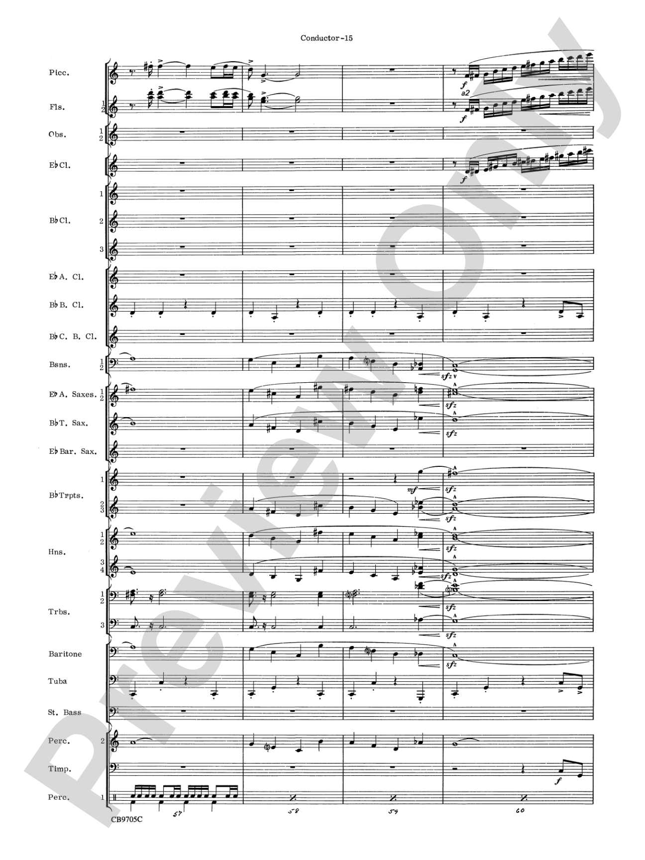 The Empire Strikes Back (Finale): Concert Band Conductor Score & Parts
