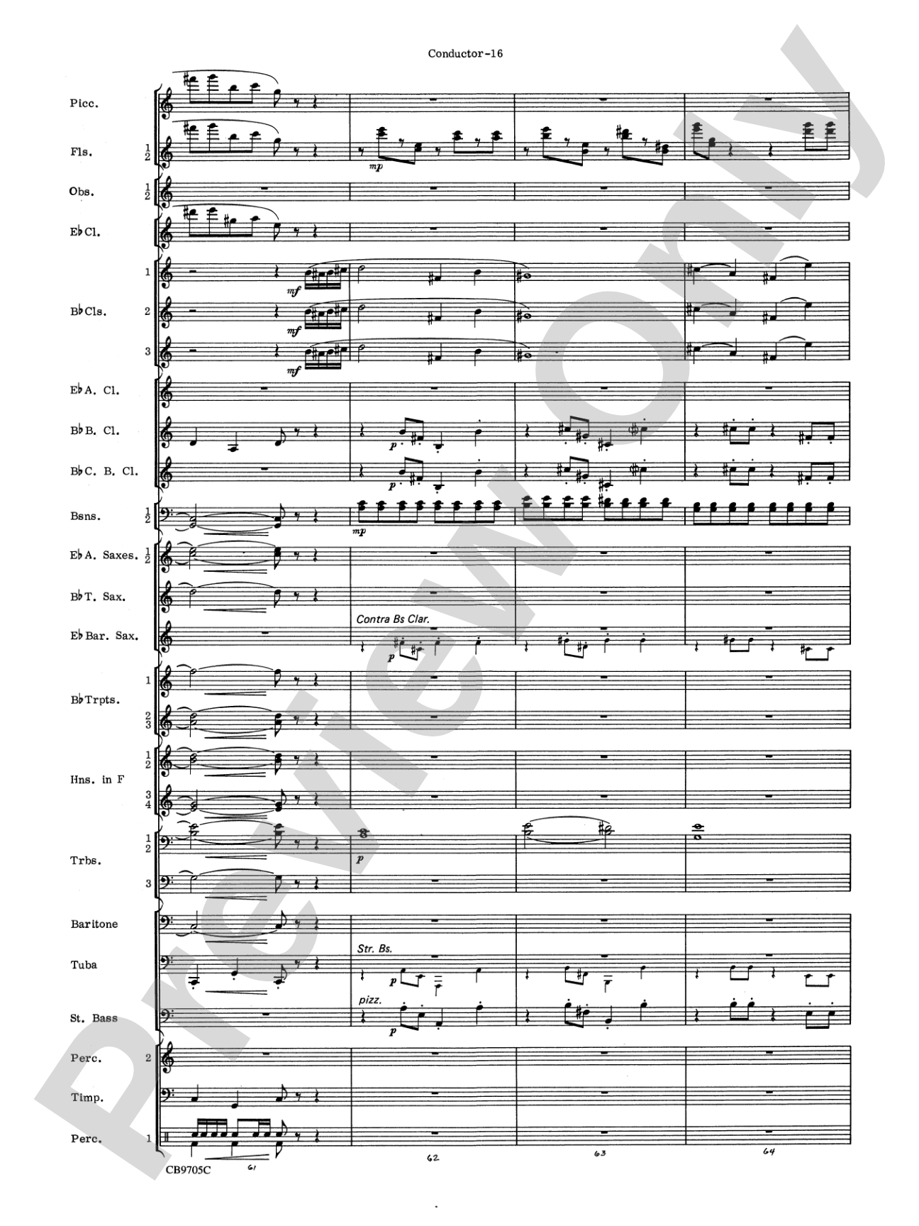 The Empire Strikes Back (Finale): Concert Band Conductor Score & Parts