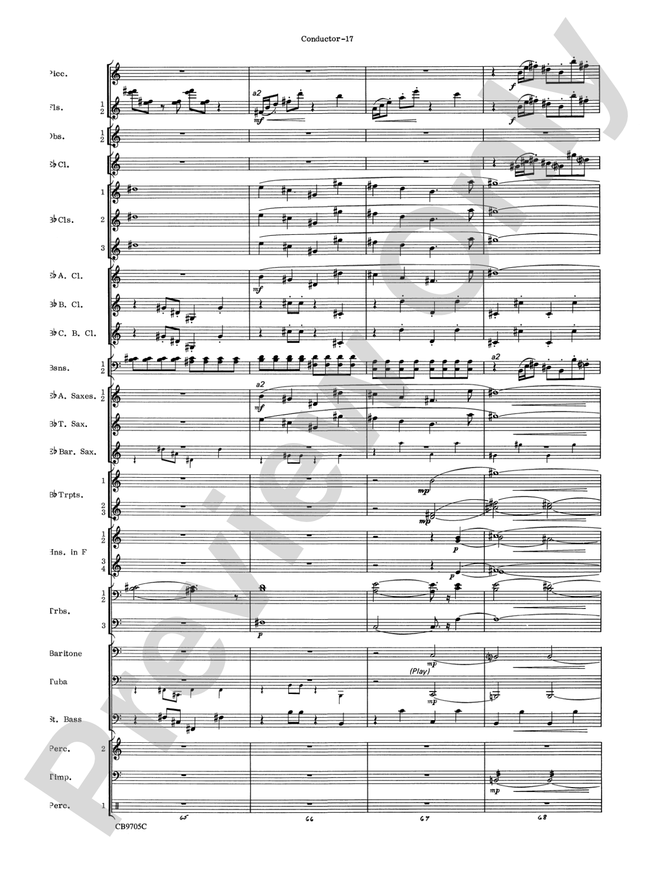 The Empire Strikes Back (Finale): Concert Band Conductor Score & Parts