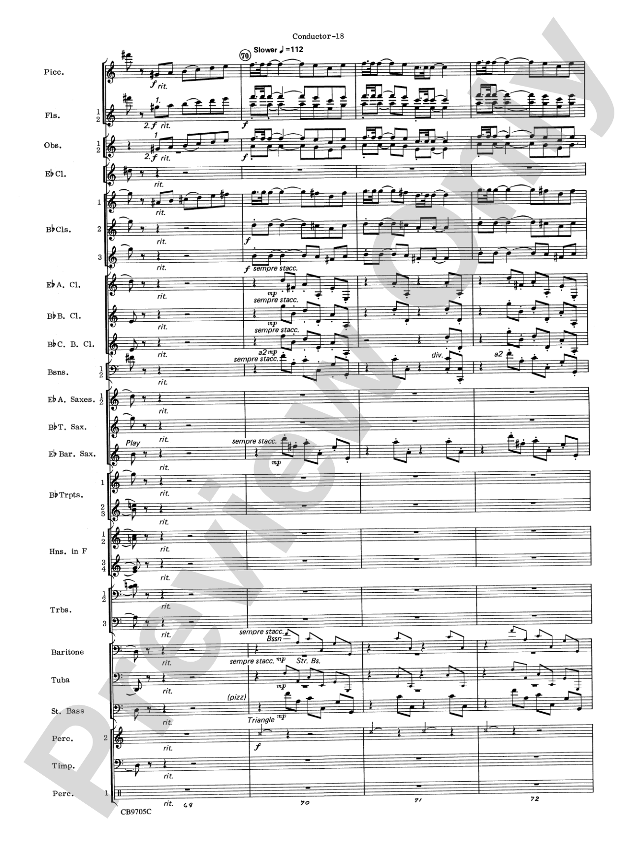 The Empire Strikes Back (Finale): Concert Band Conductor Score & Parts