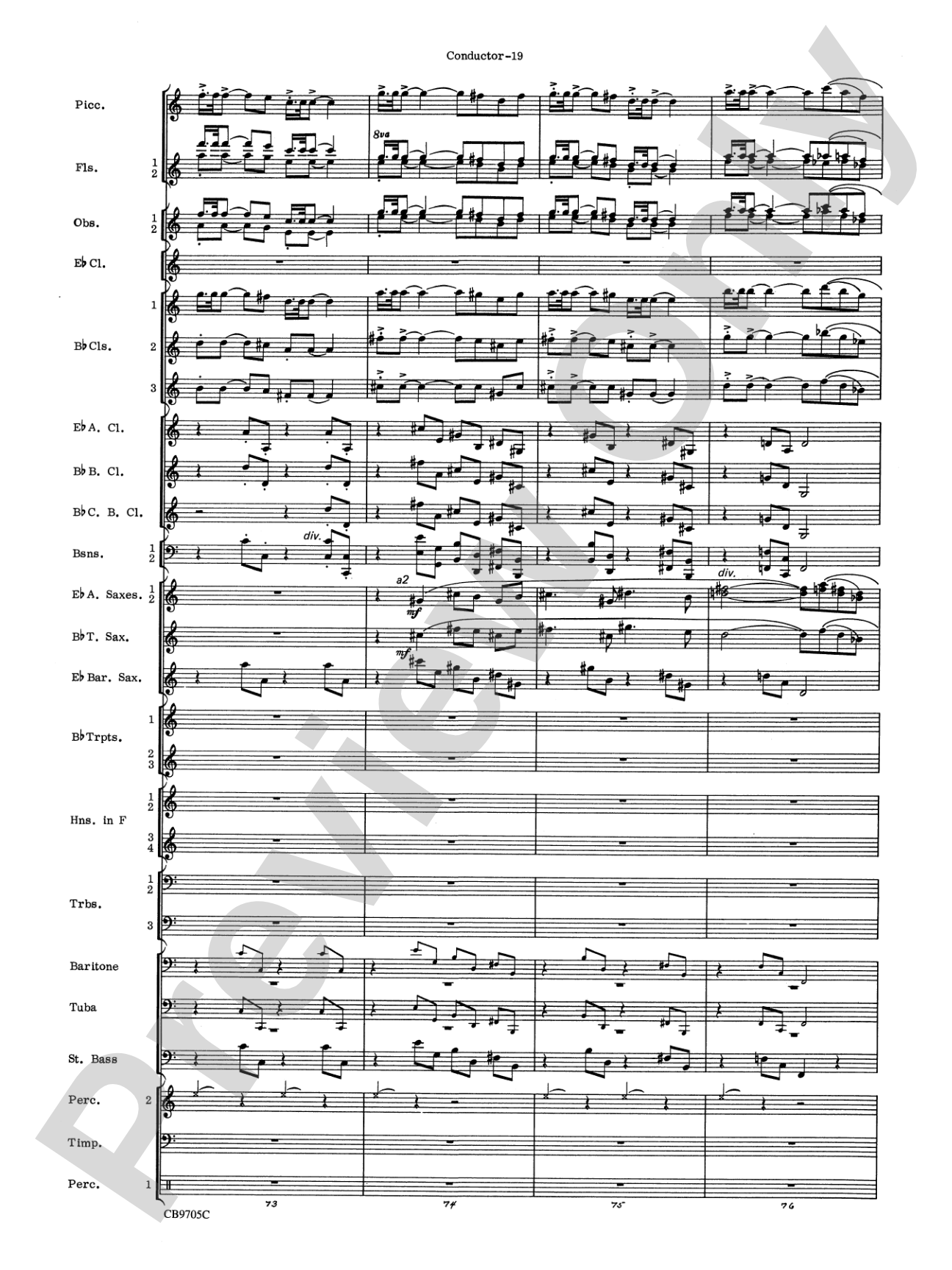 The Empire Strikes Back (Finale): Concert Band Conductor Score & Parts
