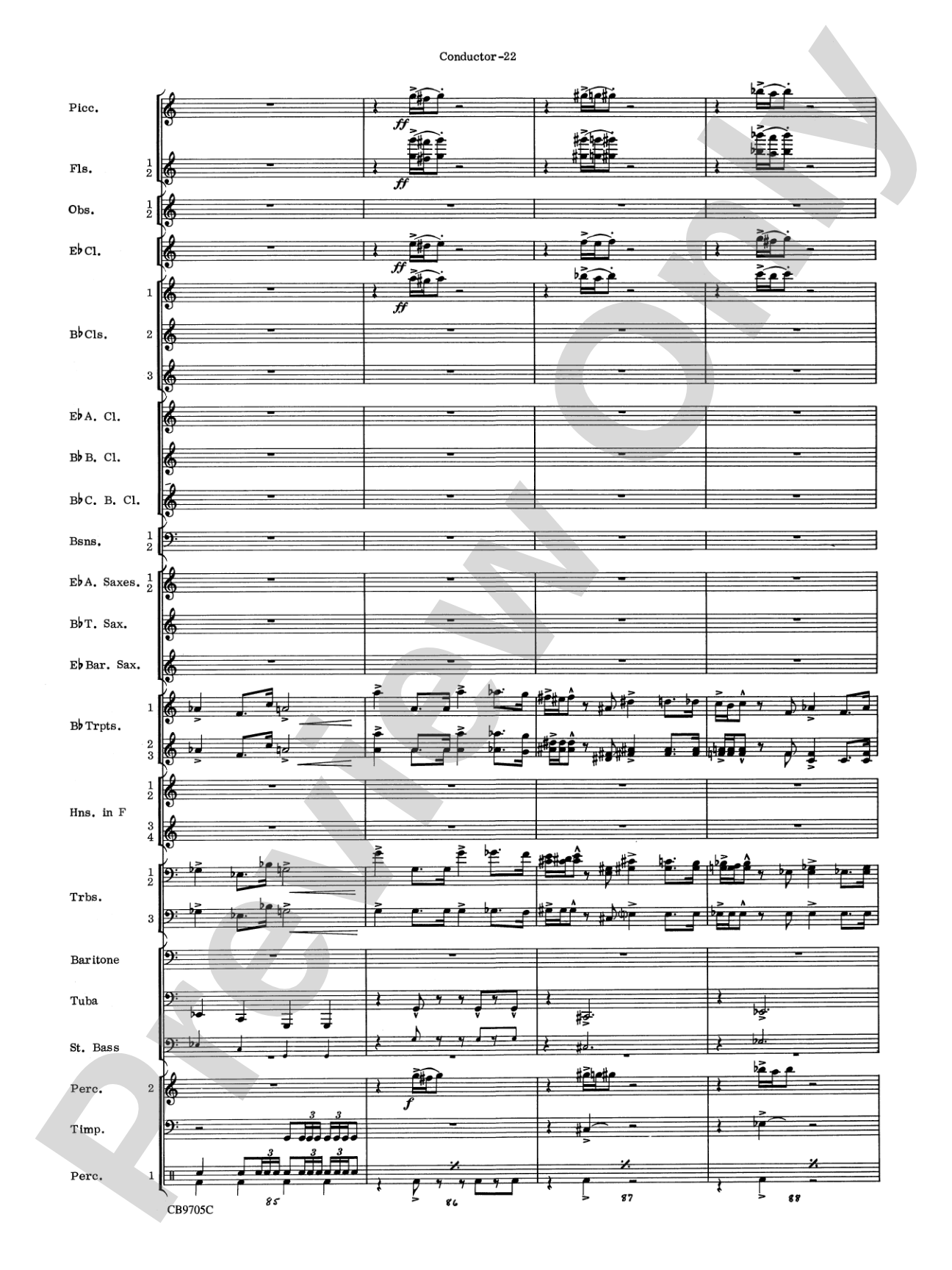The Empire Strikes Back (Finale): Concert Band Conductor Score & Parts