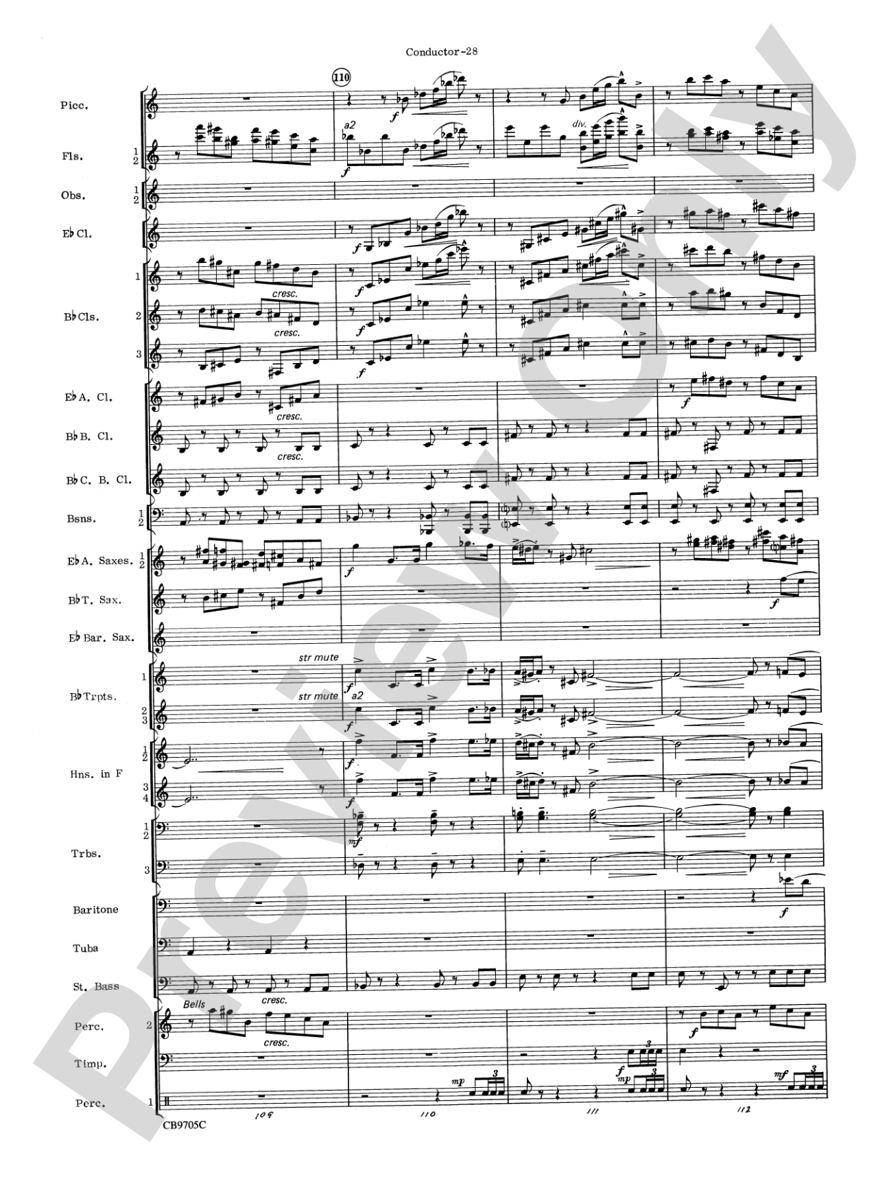 The Empire Strikes Back (Finale): Concert Band Conductor Score & Parts