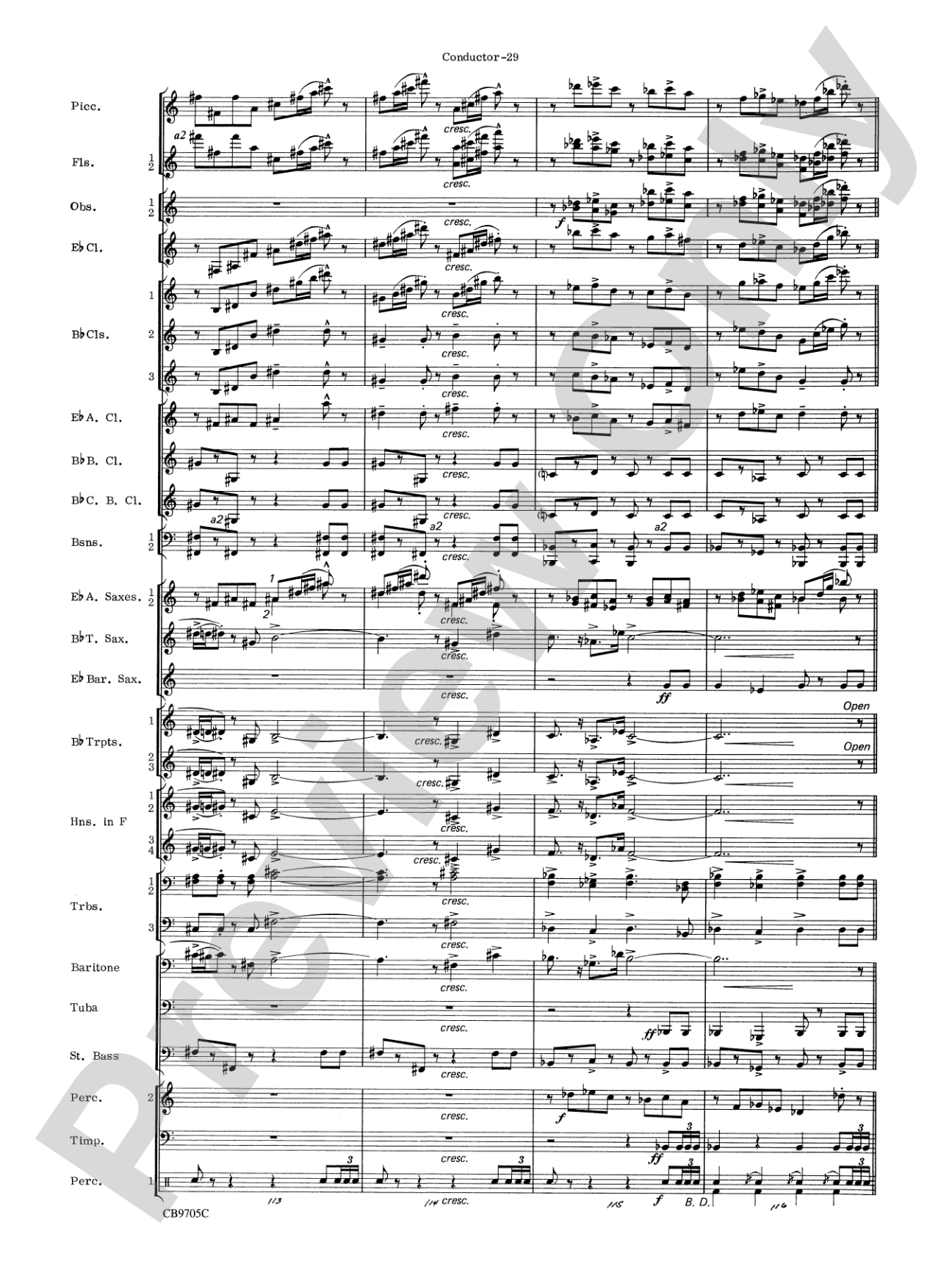 The Empire Strikes Back (Finale): Concert Band Conductor Score & Parts