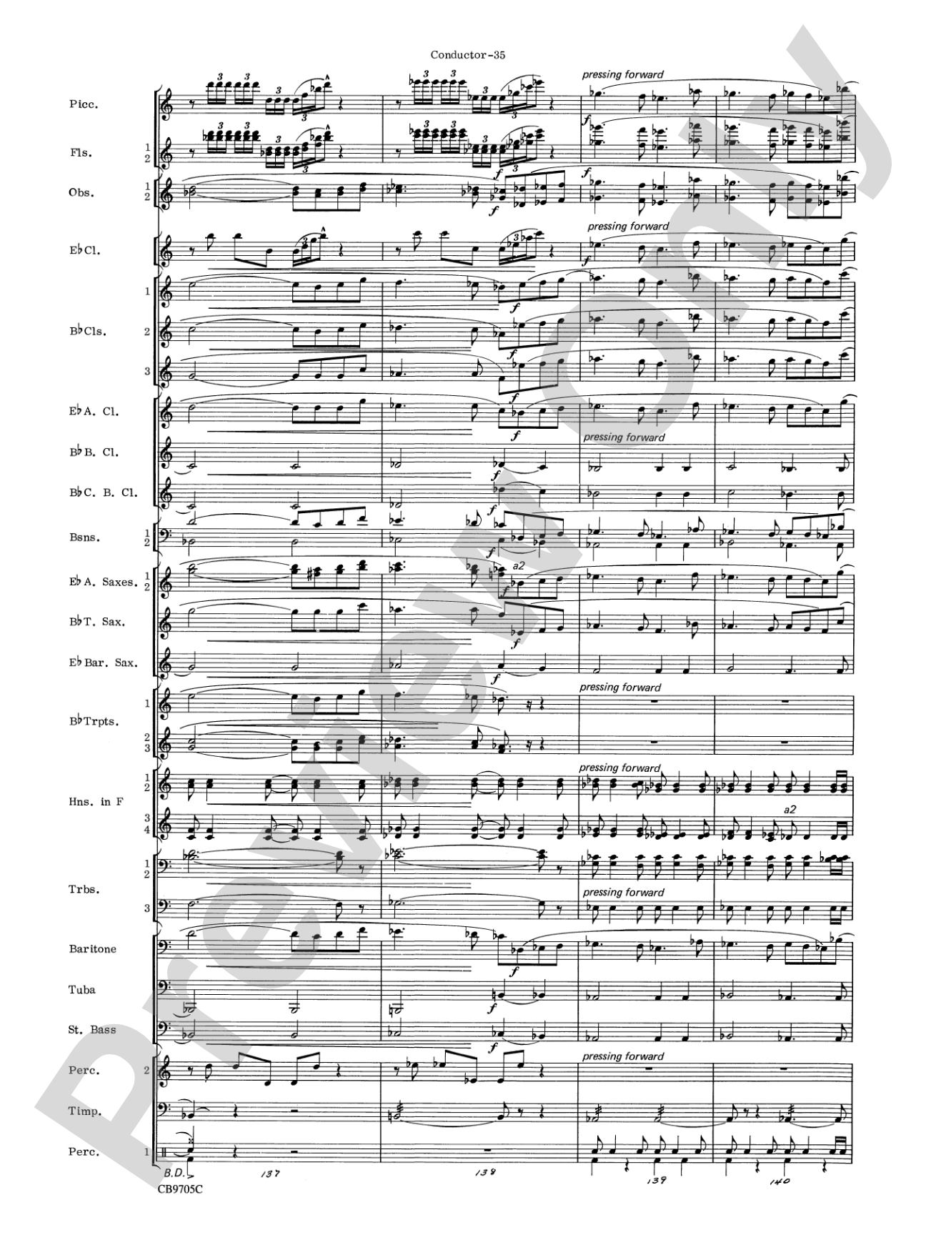 The Empire Strikes Back (Finale): Concert Band Conductor Score & Parts